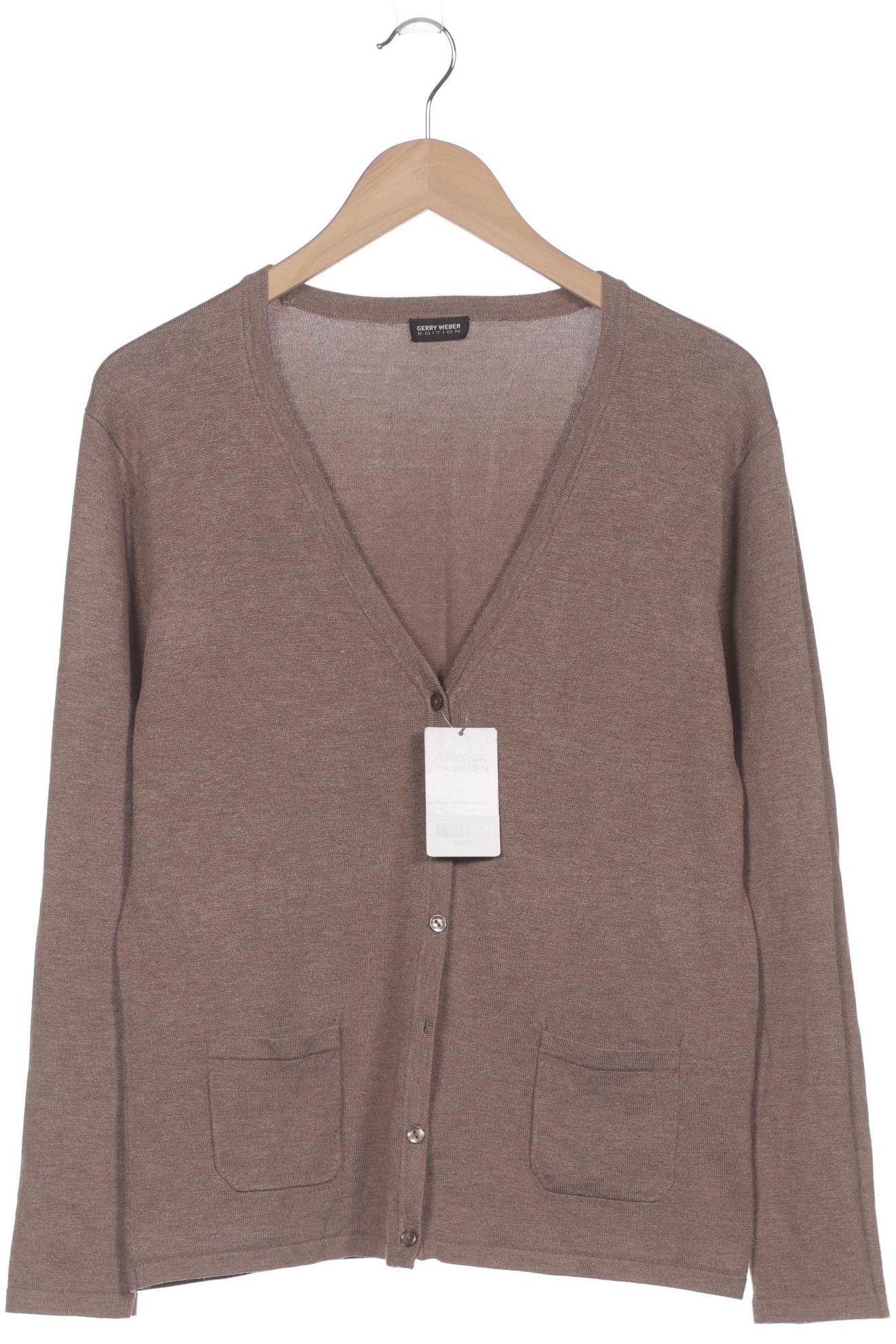 

Gerry Weber Damen Strickjacke, braun, Gr. 44
