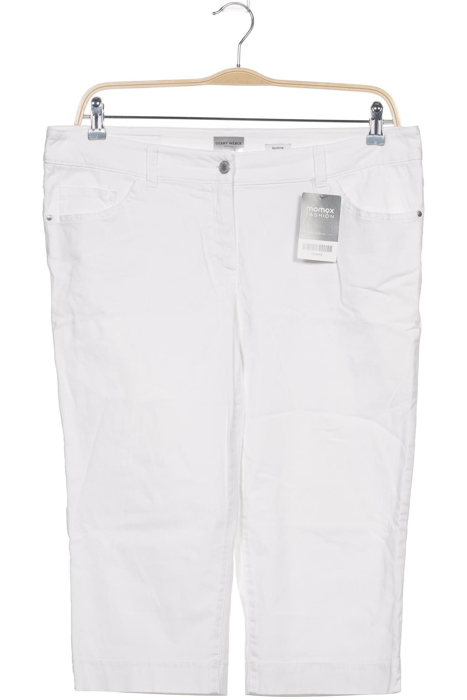 

Gerry Weber Damen Stoffhose, weiß, Gr. 46
