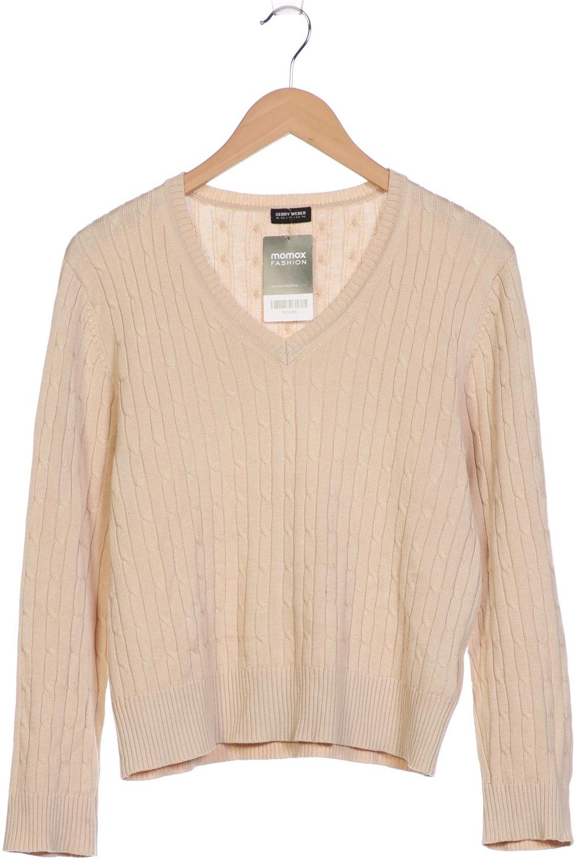 

Gerry Weber Damen Pullover, beige, Gr. 42