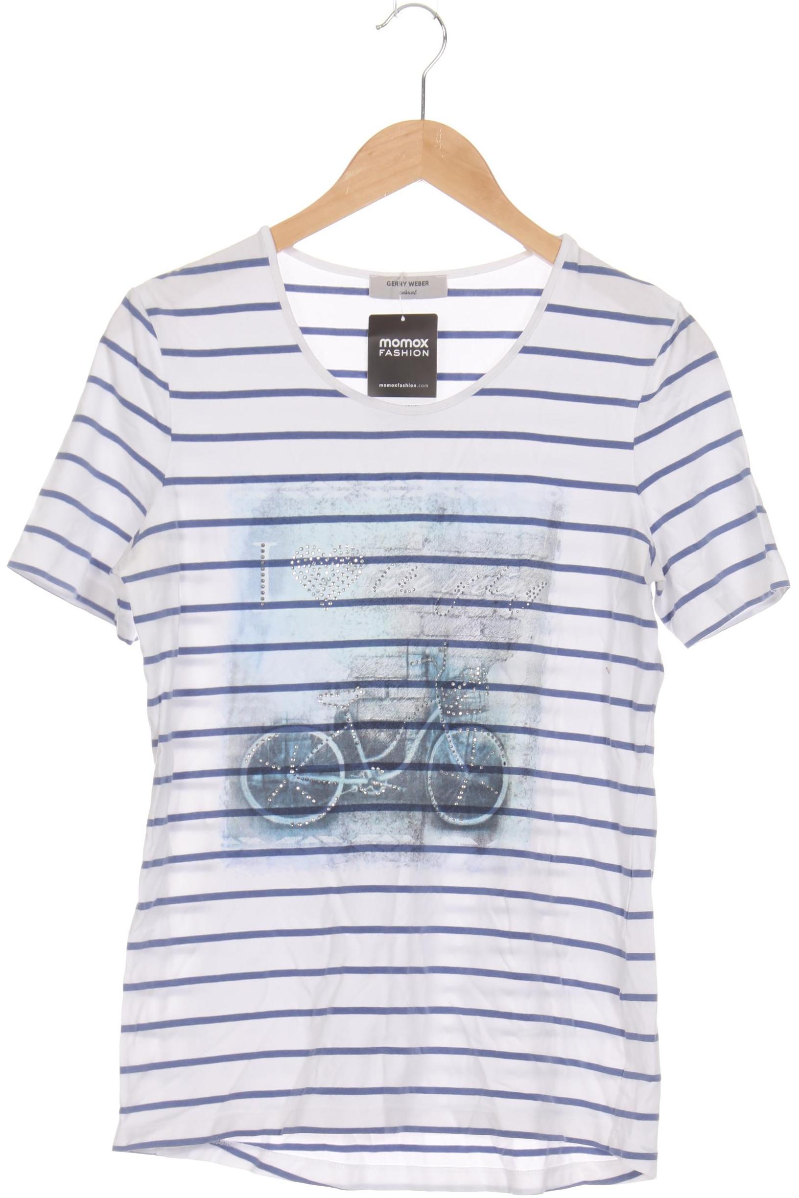 

Gerry Weber Damen T-Shirt, weiß, Gr. 40