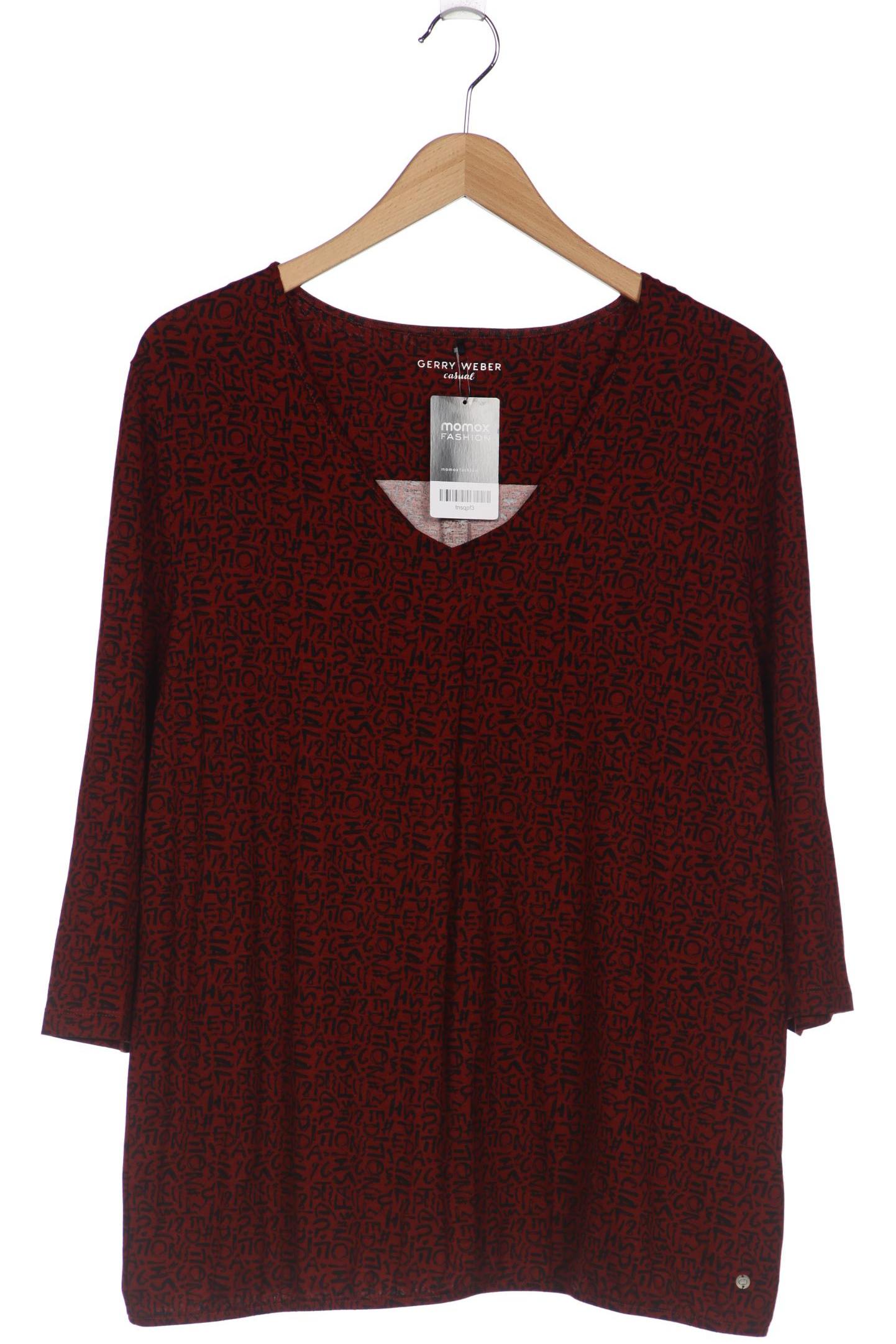 

Gerry Weber Damen Langarmshirt, bordeaux, Gr. 44