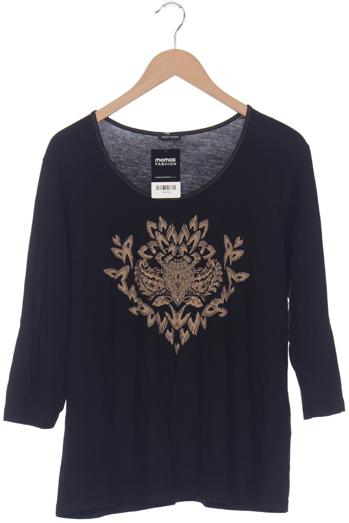 

Gerry Weber Damen Langarmshirt, schwarz, Gr. 44