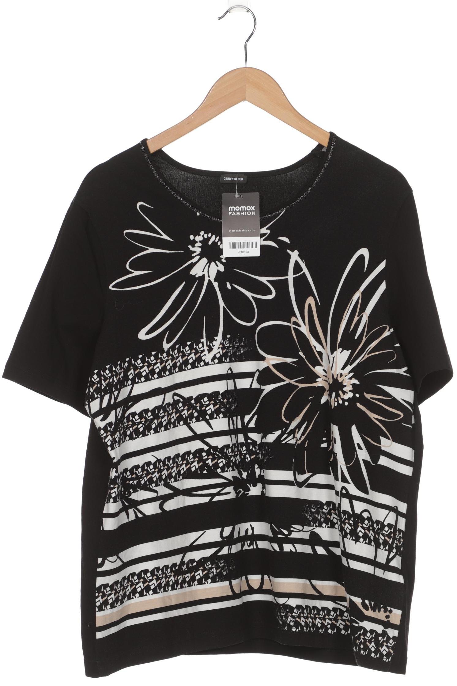 

Gerry Weber Damen T-Shirt, schwarz, Gr. 48