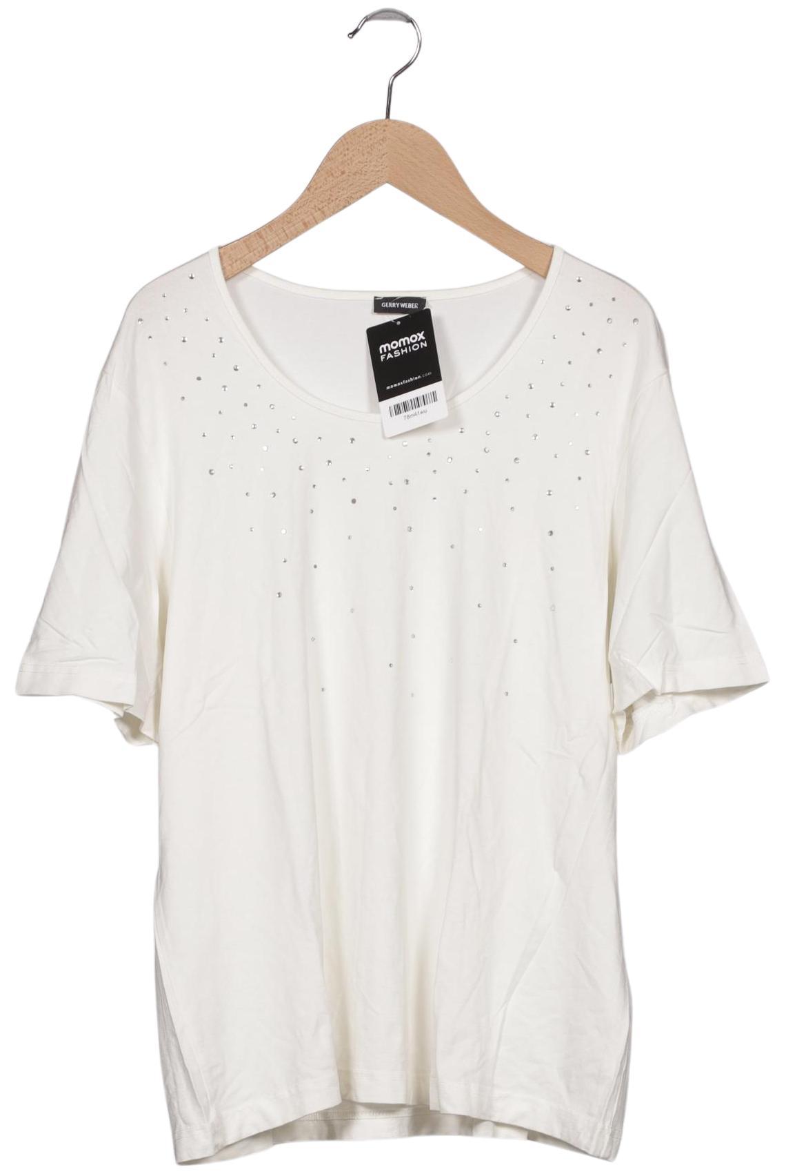 

Gerry Weber Damen T-Shirt, cremeweiß, Gr. 44