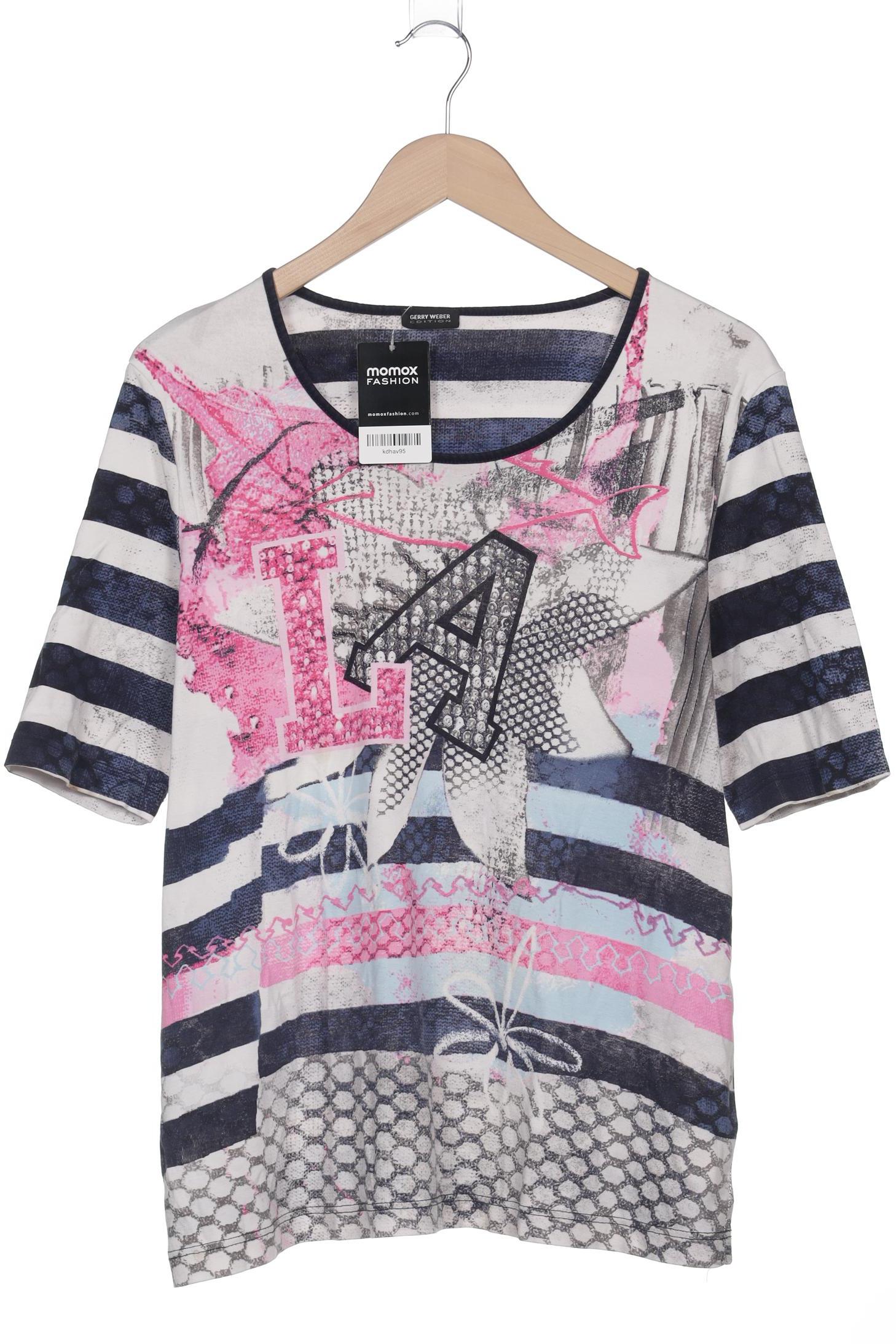 

Gerry Weber Damen T-Shirt, blau, Gr. 48