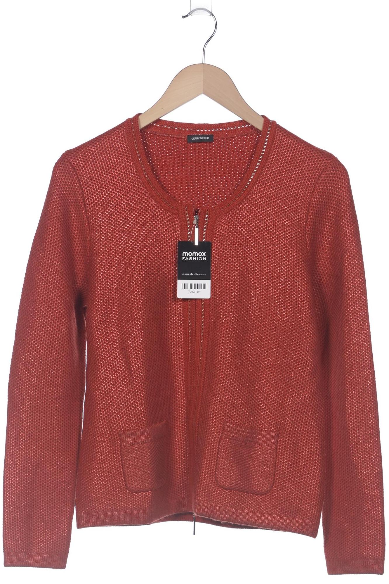 

Gerry Weber Damen Strickjacke, orange, Gr. 40