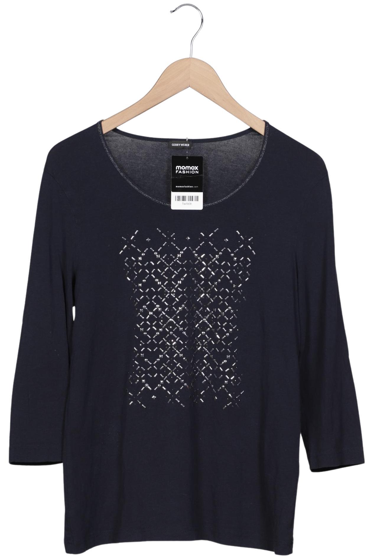 

Gerry Weber Damen Langarmshirt, marineblau, Gr. 42