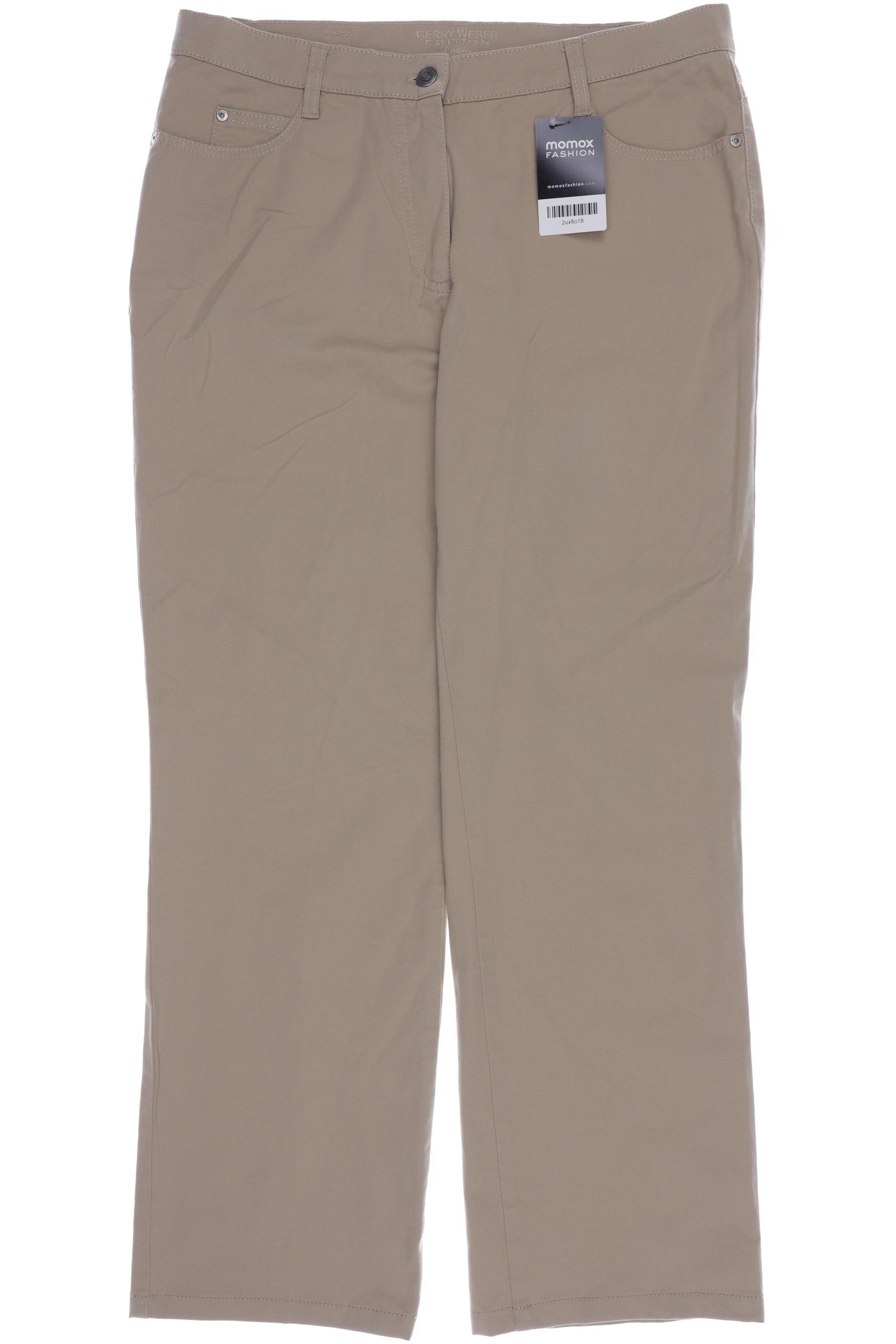 

Gerry Weber Damen Jeans, beige, Gr. 42