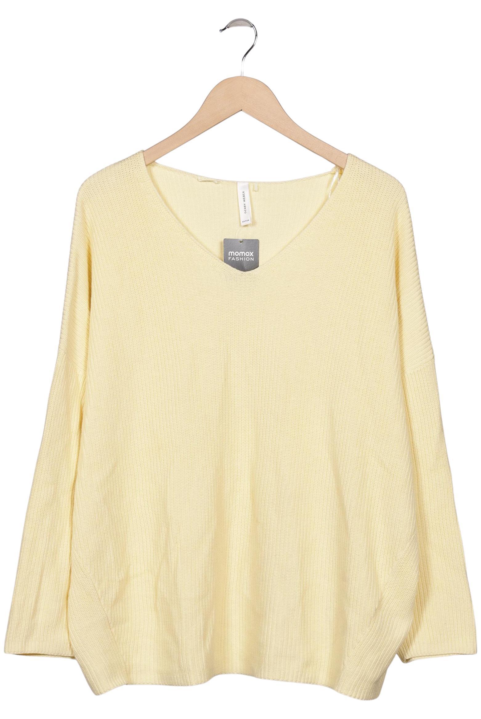 

Gerry Weber Damen Pullover, gelb, Gr. 48