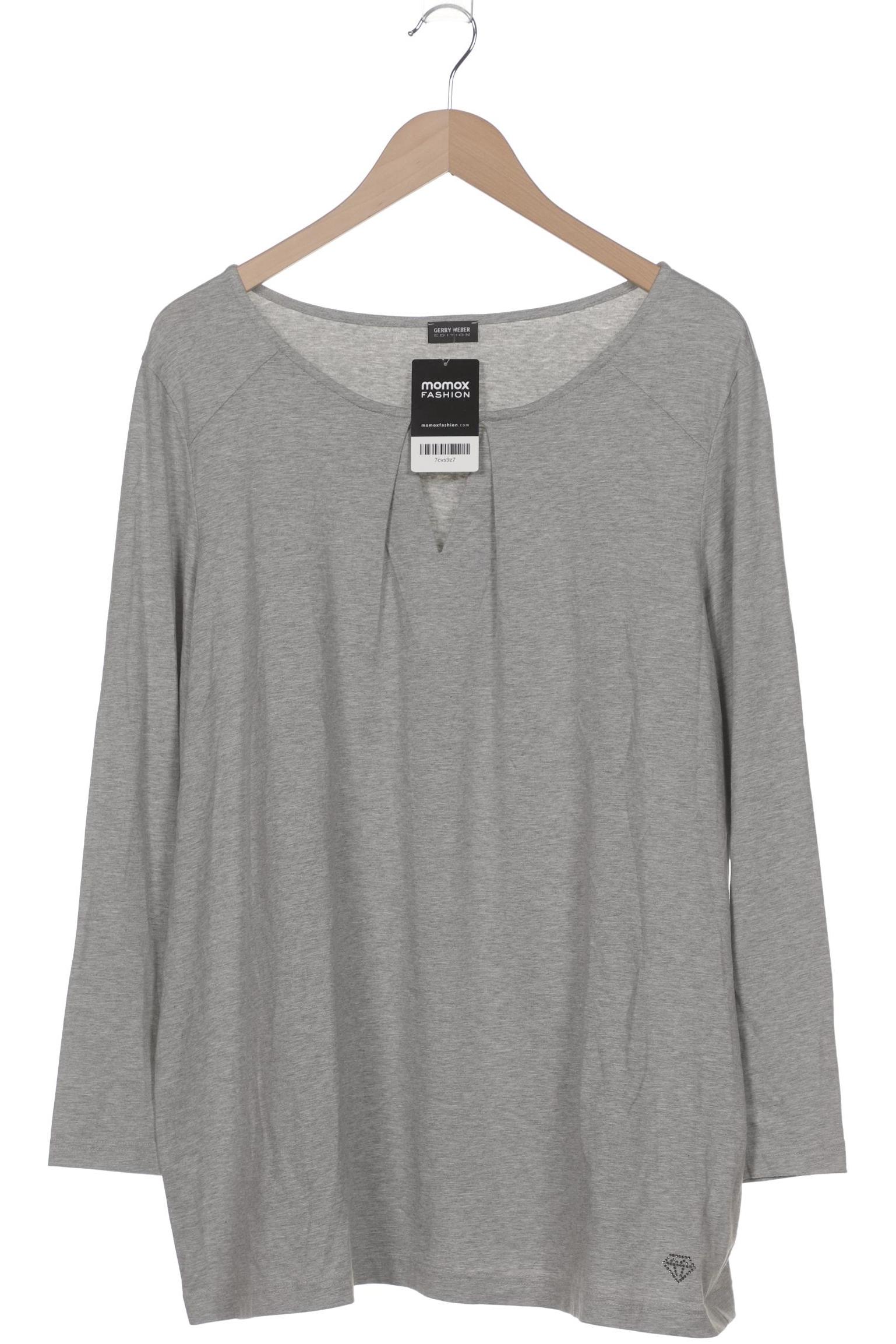 

Gerry Weber Damen Langarmshirt, grau, Gr. 48