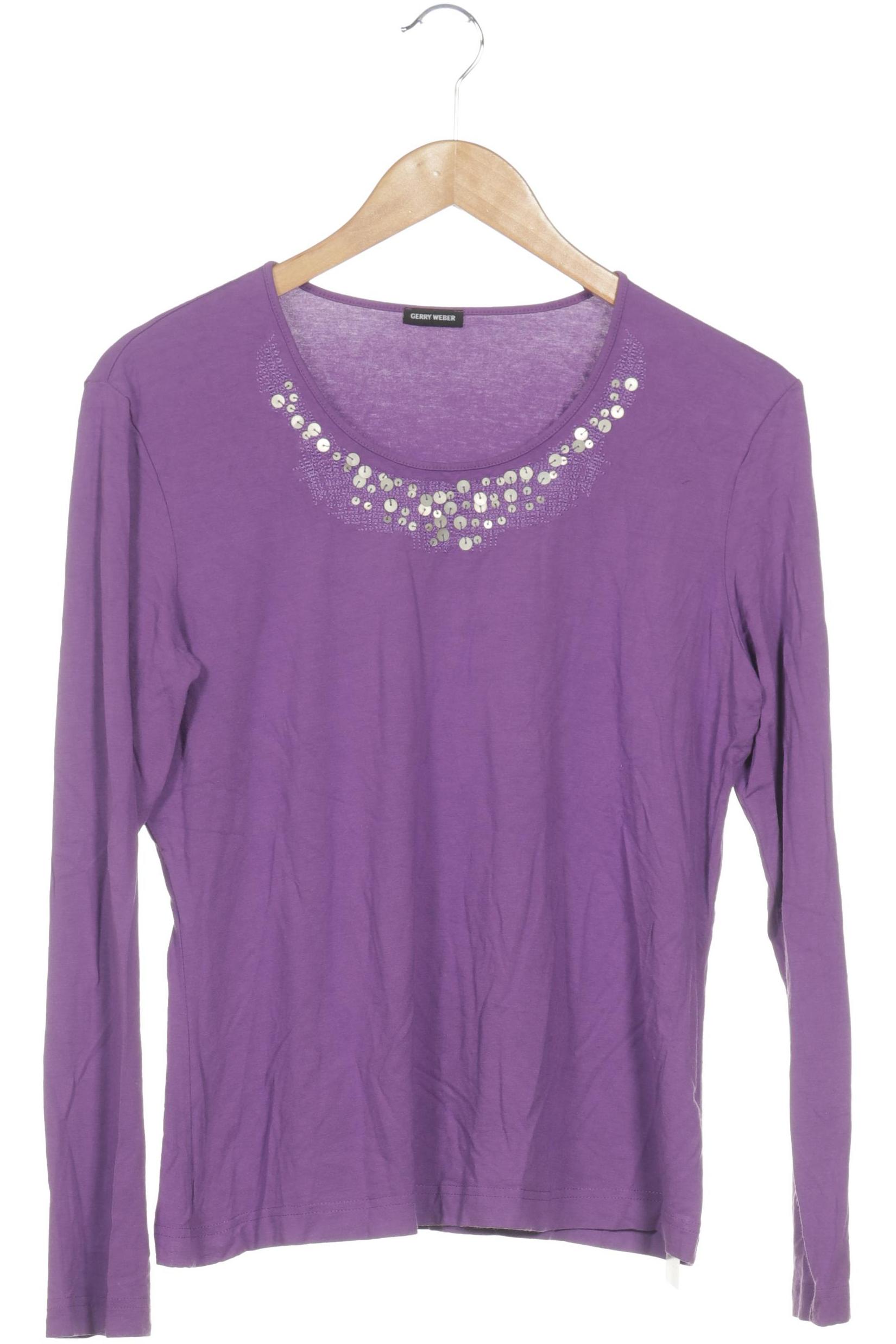 

Gerry Weber Damen Langarmshirt, flieder, Gr. 40