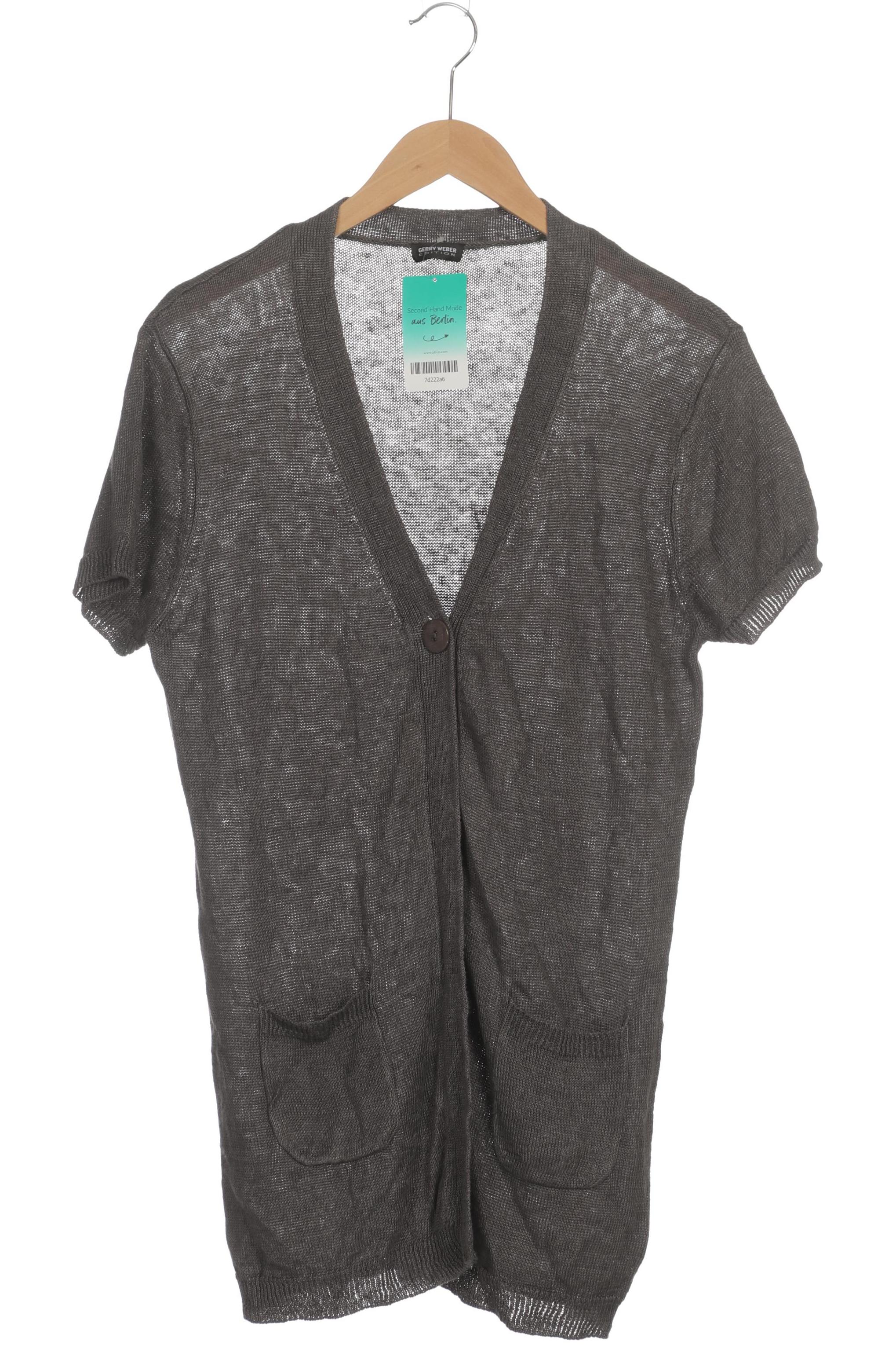 

Gerry Weber Damen Strickjacke, grau, Gr. 38