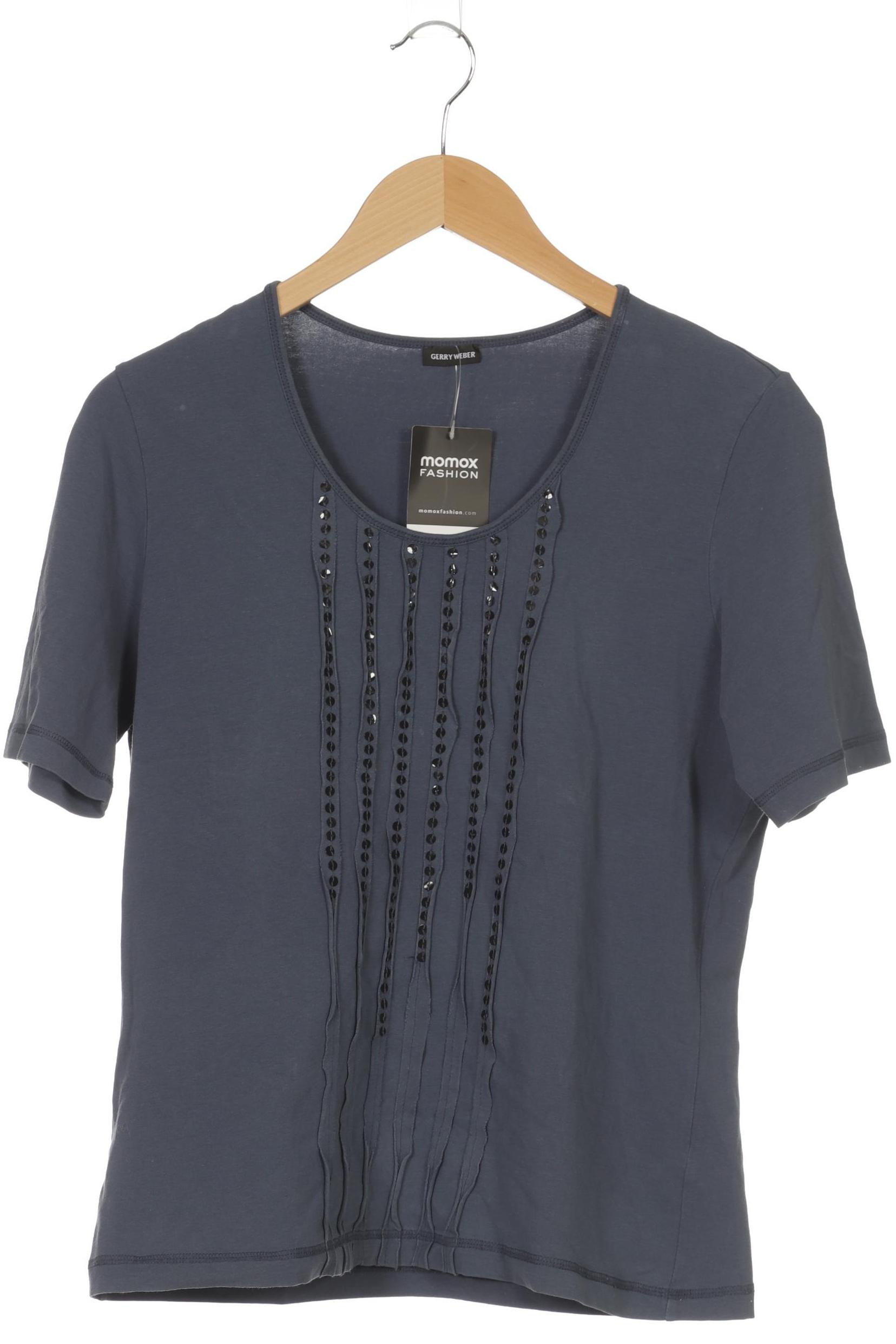 

Gerry Weber Damen T-Shirt, blau, Gr. 42