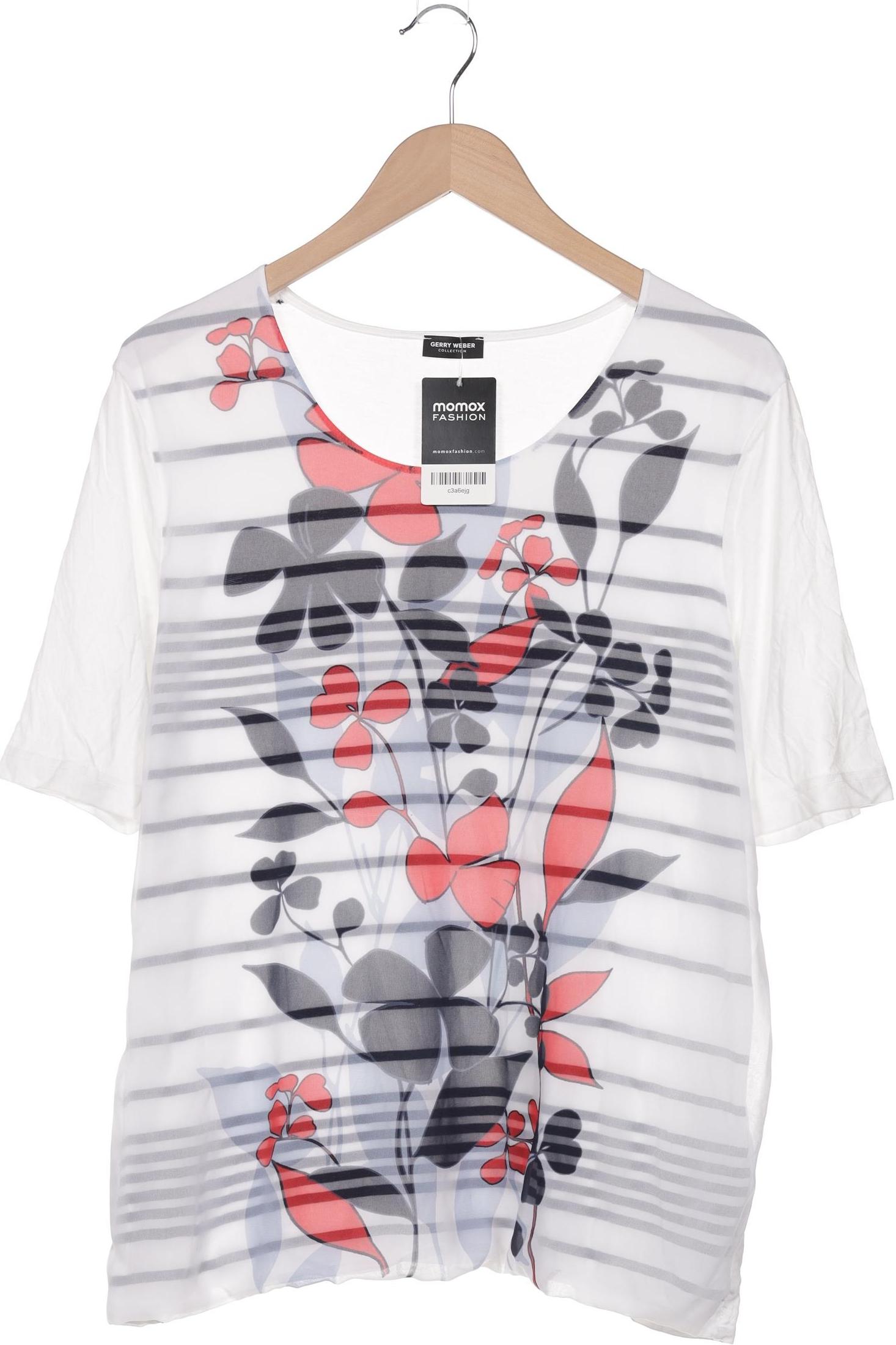 

Gerry Weber Damen T-Shirt, weiß, Gr. 46