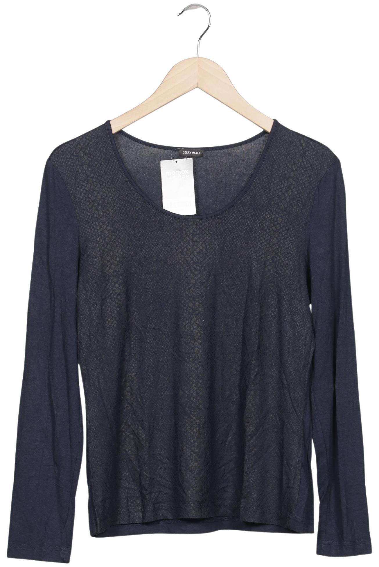 

Gerry Weber Damen Langarmshirt, marineblau, Gr. 40