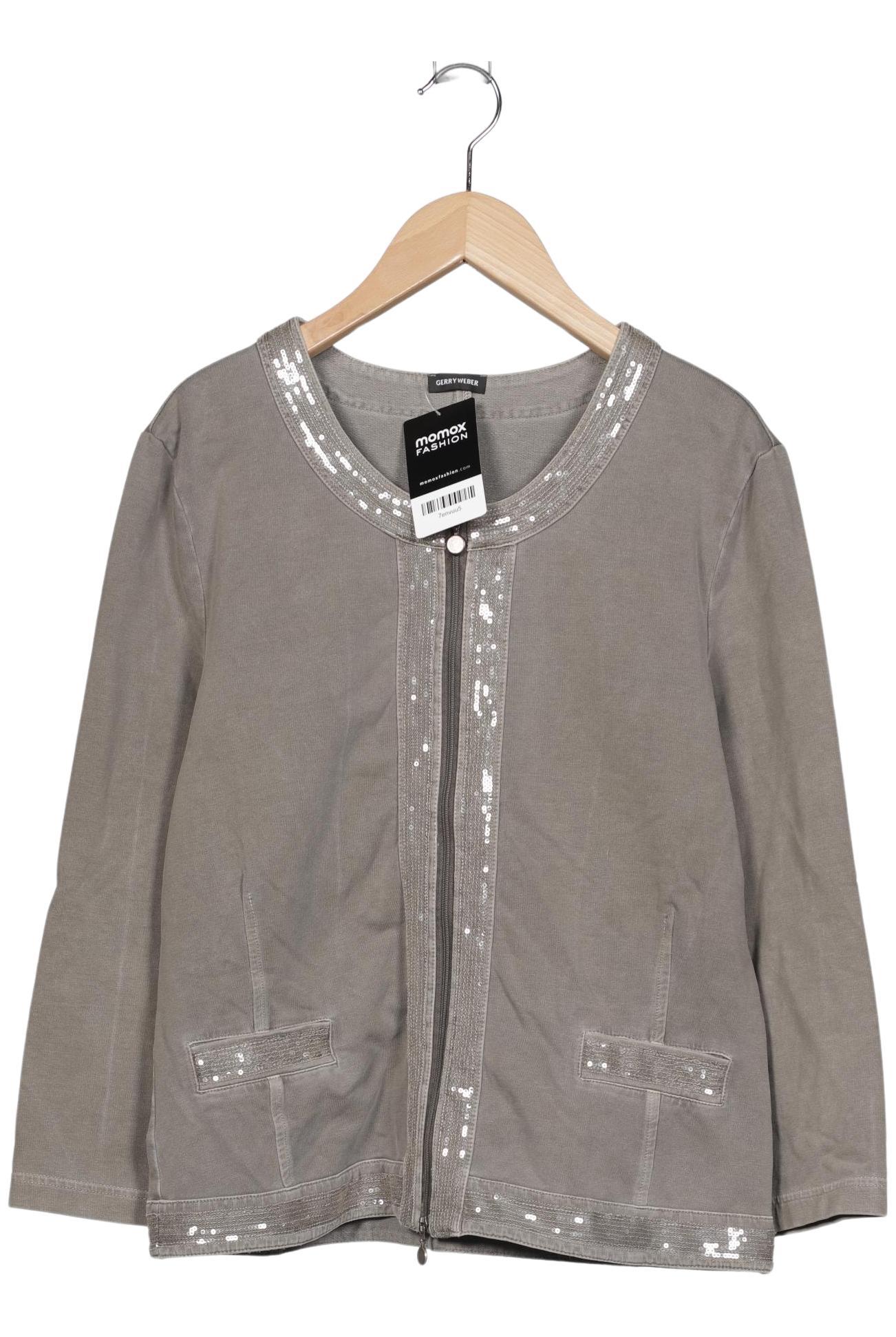 

Gerry Weber Damen Strickjacke, grau, Gr. 40