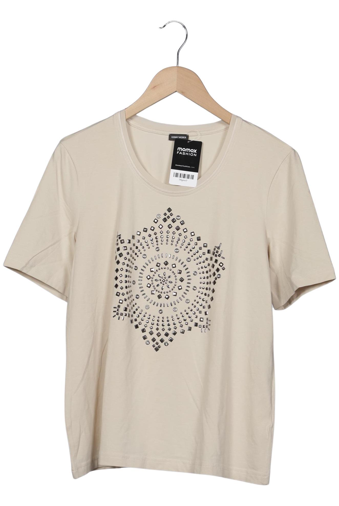 

Gerry Weber Damen T-Shirt, beige, Gr. 44