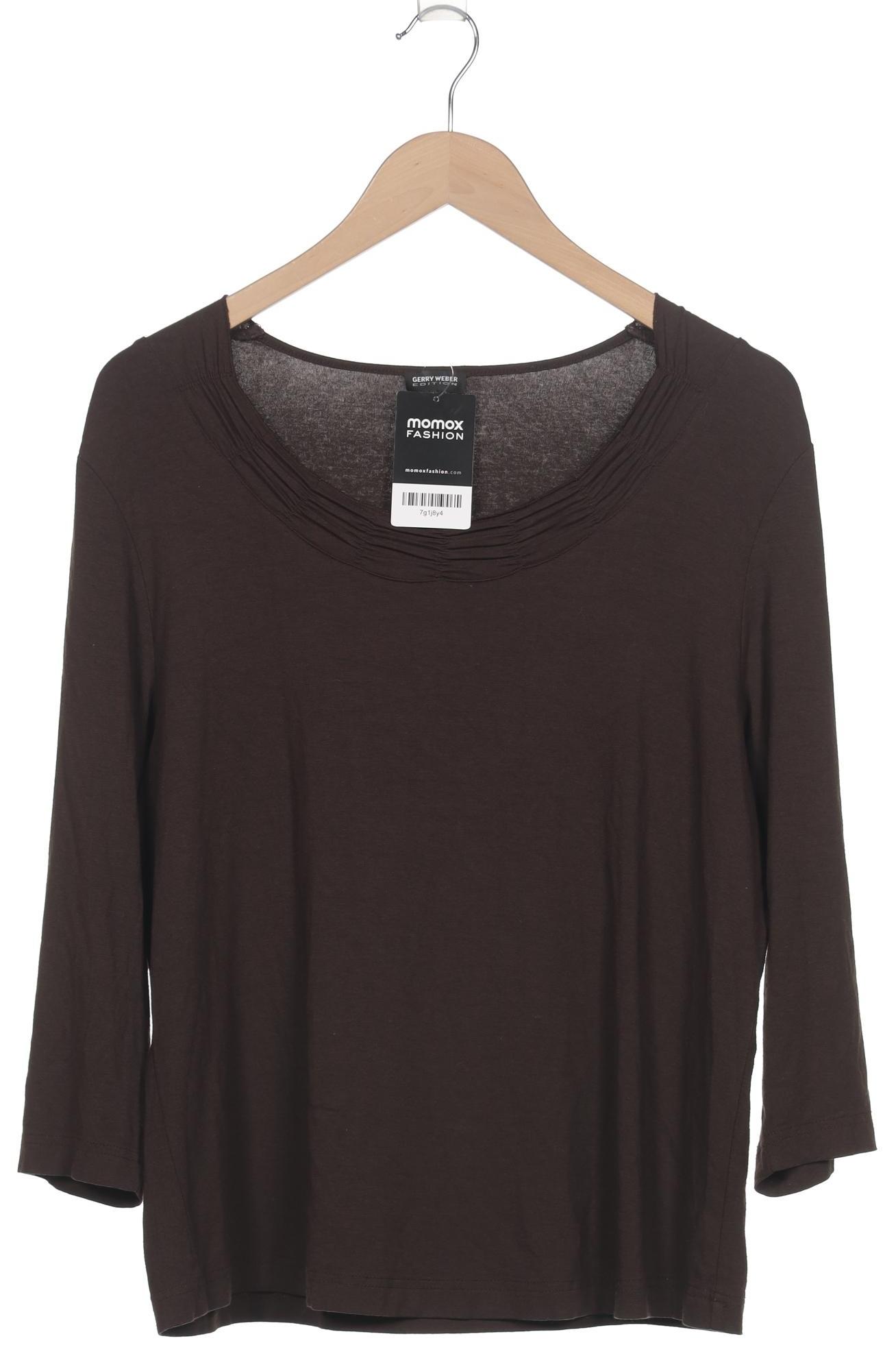 

Gerry Weber Damen Langarmshirt, braun, Gr. 42
