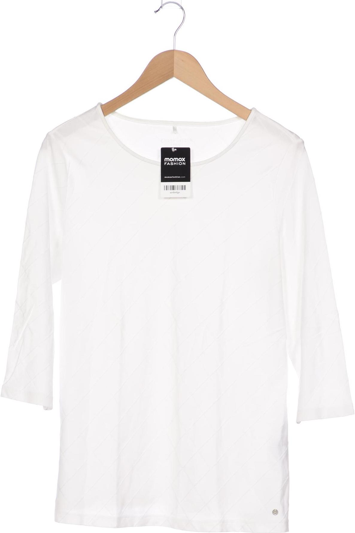 

Gerry Weber Damen Langarmshirt, weiß, Gr. 46