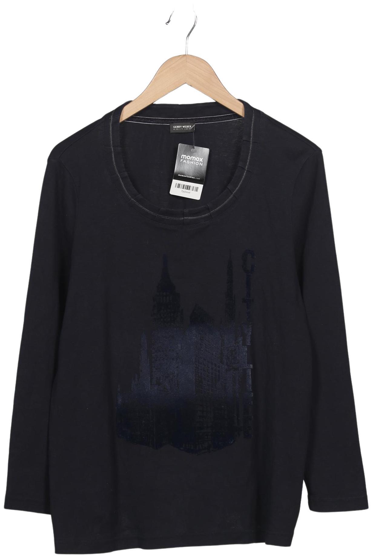 

Gerry Weber Damen Langarmshirt, marineblau, Gr. 48