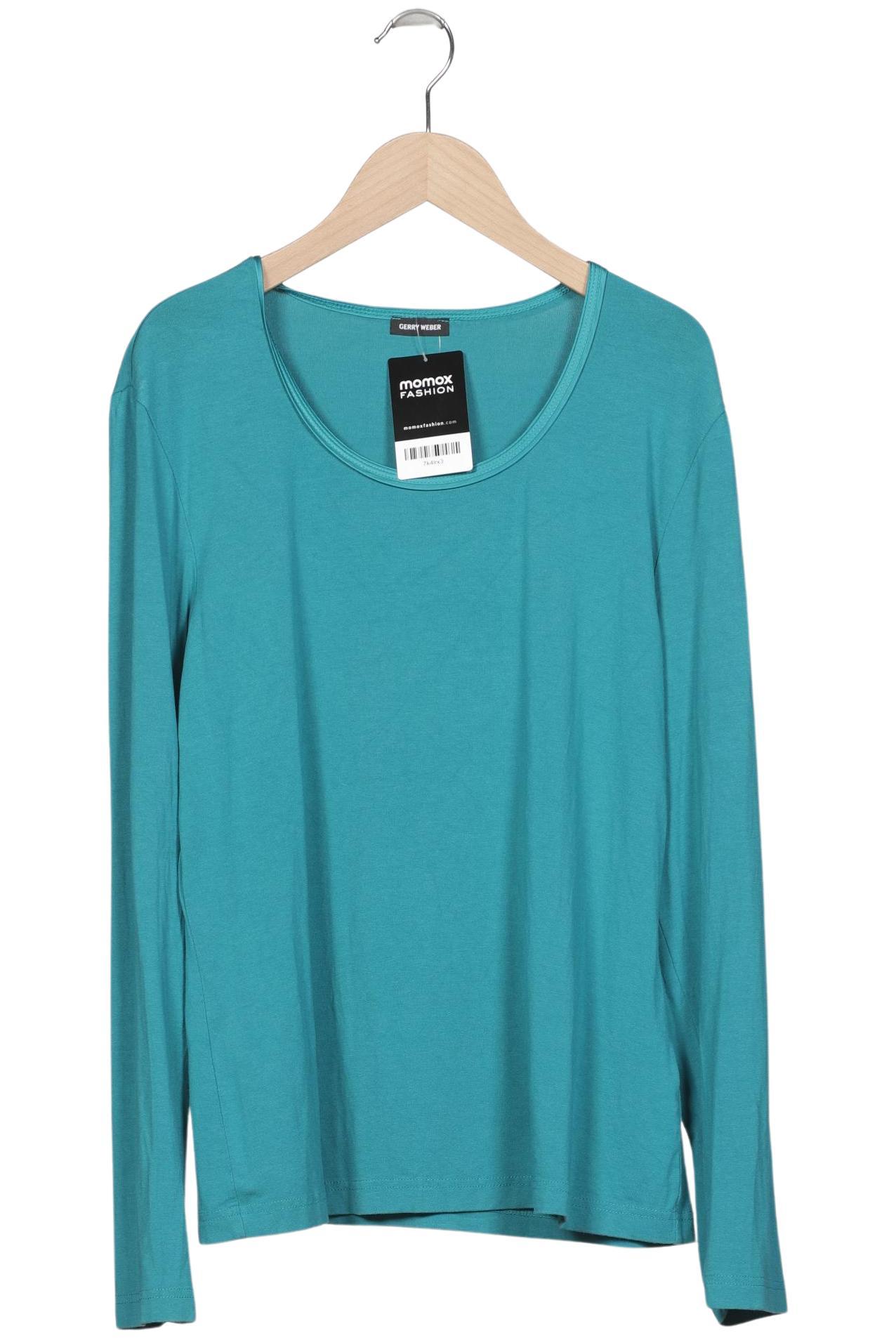 

Gerry Weber Damen Langarmshirt, türkis, Gr. 42