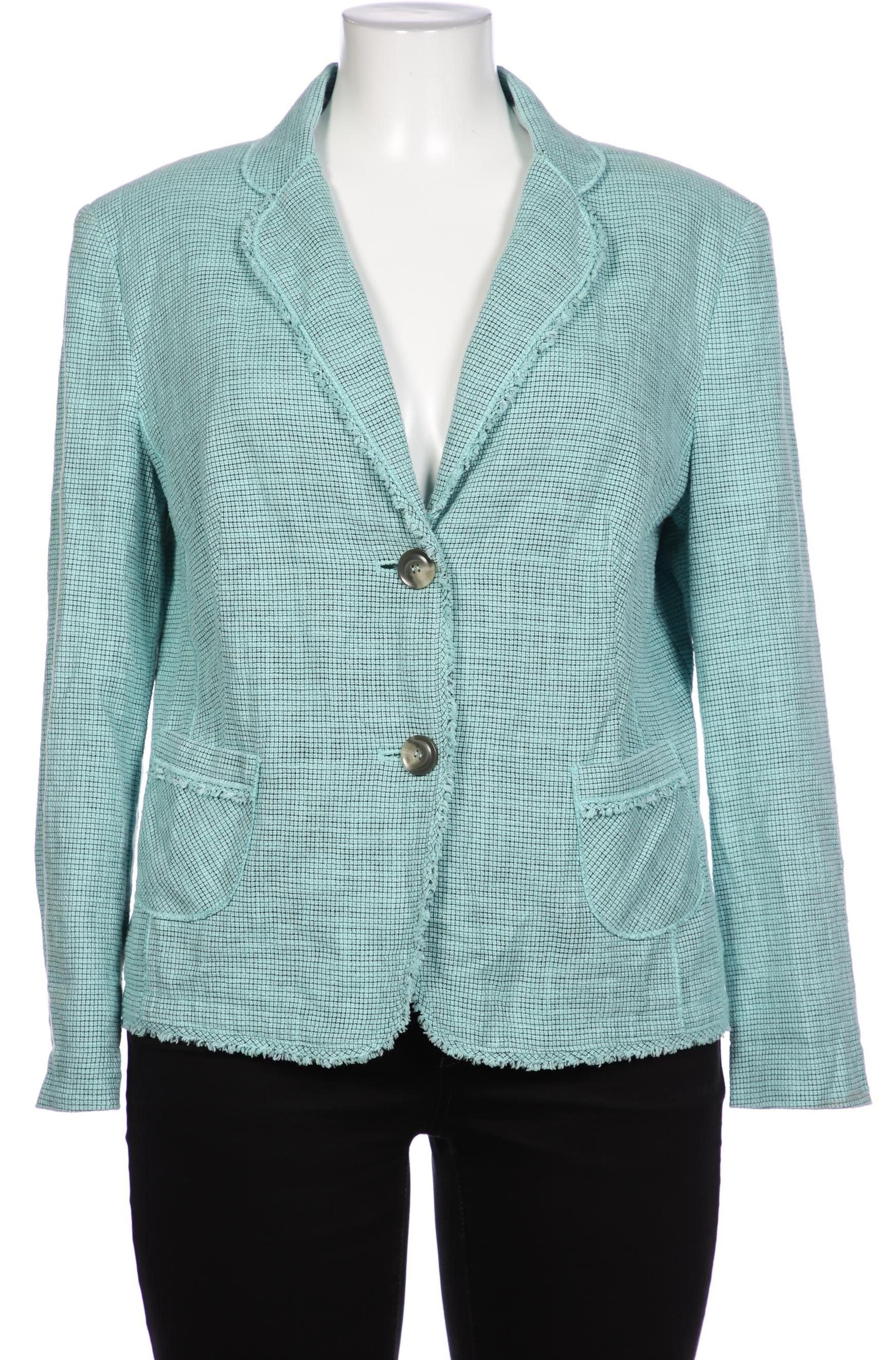 

Gerry Weber Damen Blazer, türkis, Gr. 48