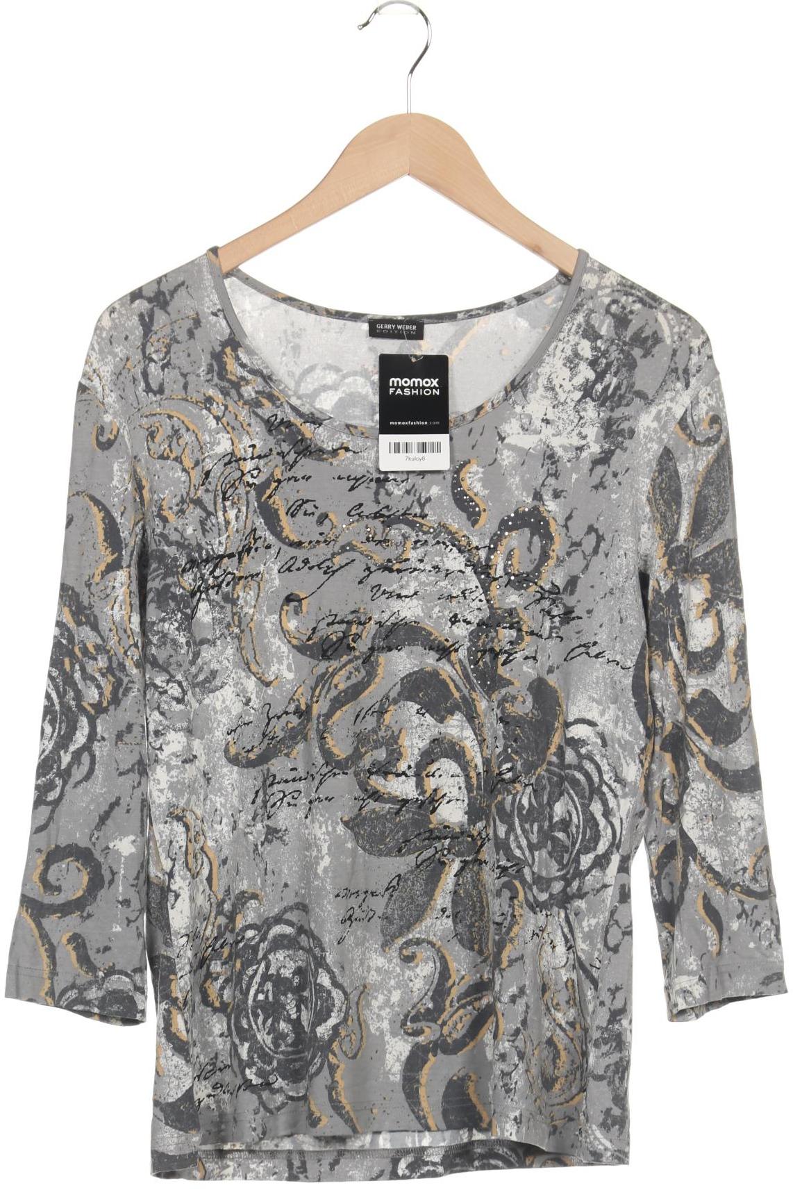 

Gerry Weber Damen Langarmshirt, grau, Gr. 38