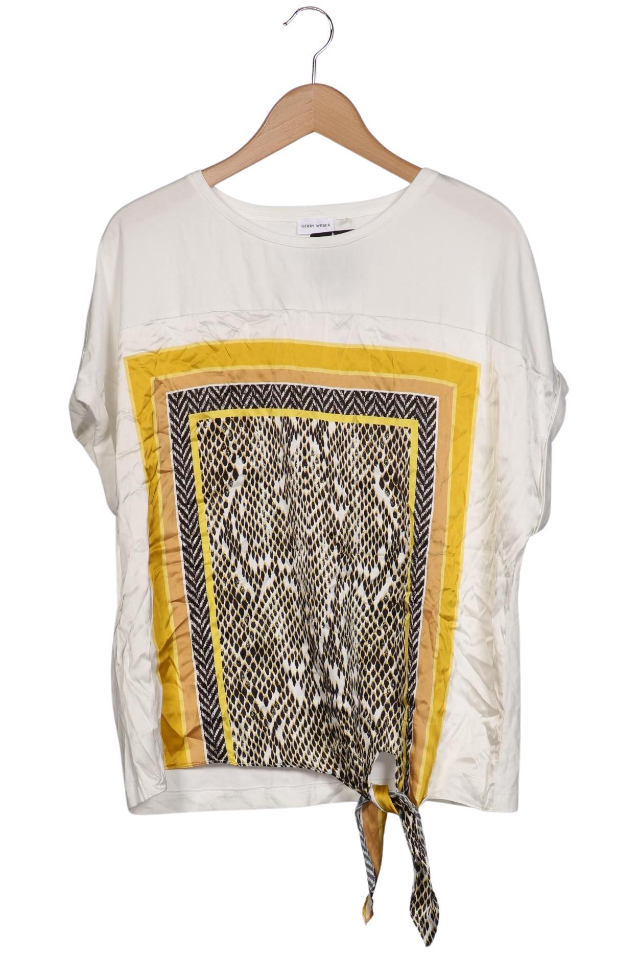 

Gerry Weber Damen T-Shirt, weiß, Gr. 46