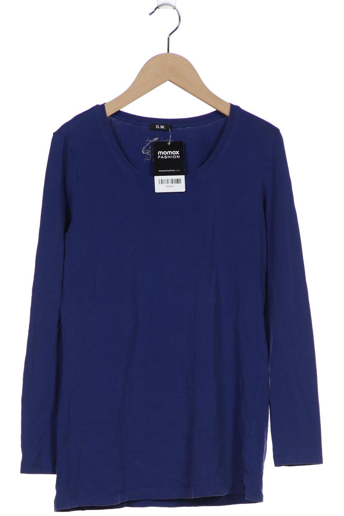 

Gerry Weber Damen Langarmshirt, blau, Gr. 38