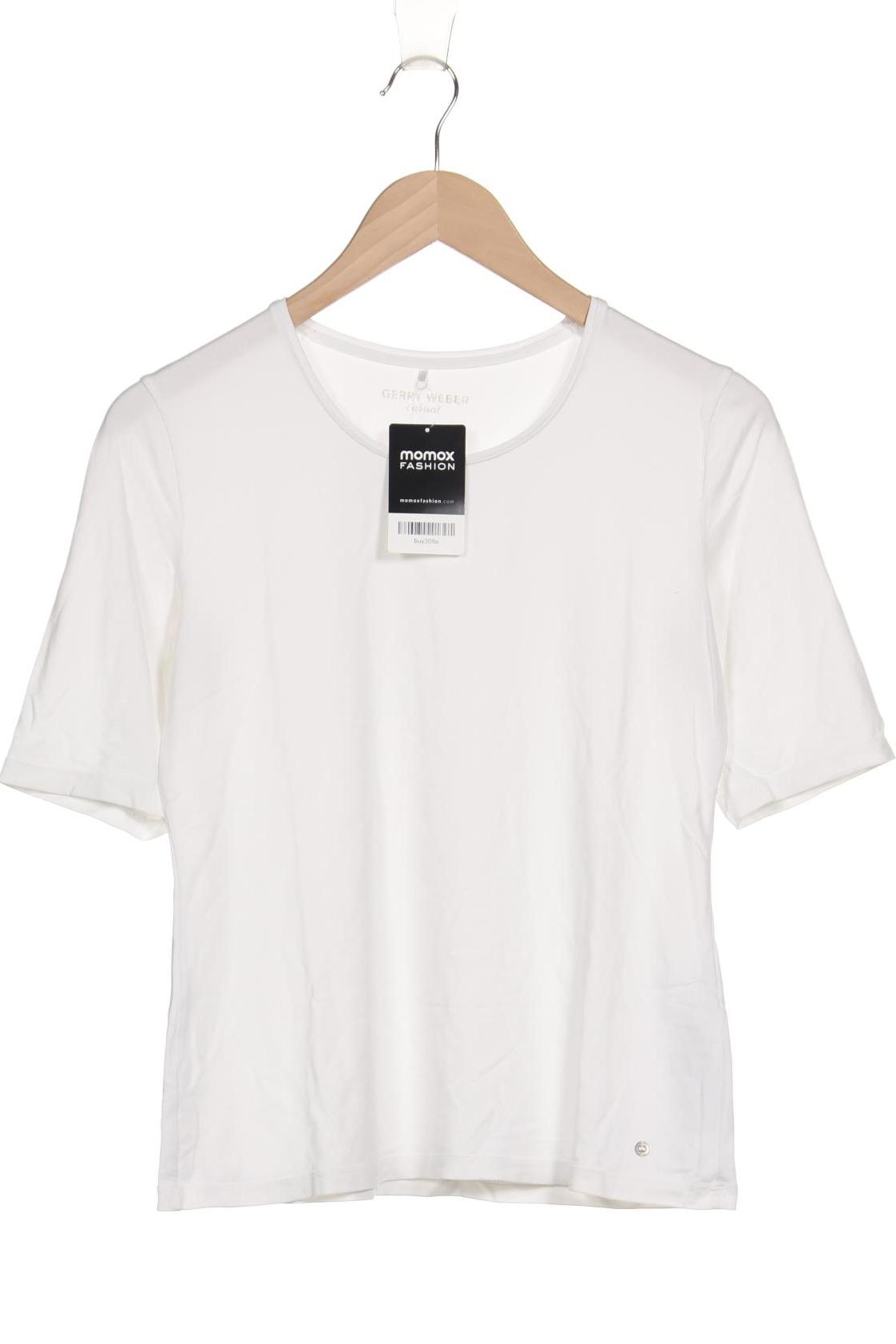 

Gerry Weber Damen T-Shirt, weiß, Gr. 40