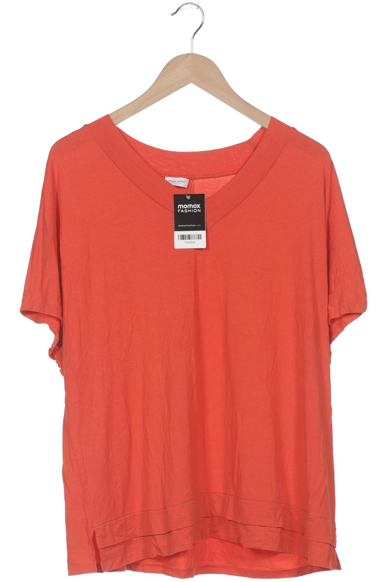 

Gerry Weber Damen T-Shirt, orange, Gr. 48