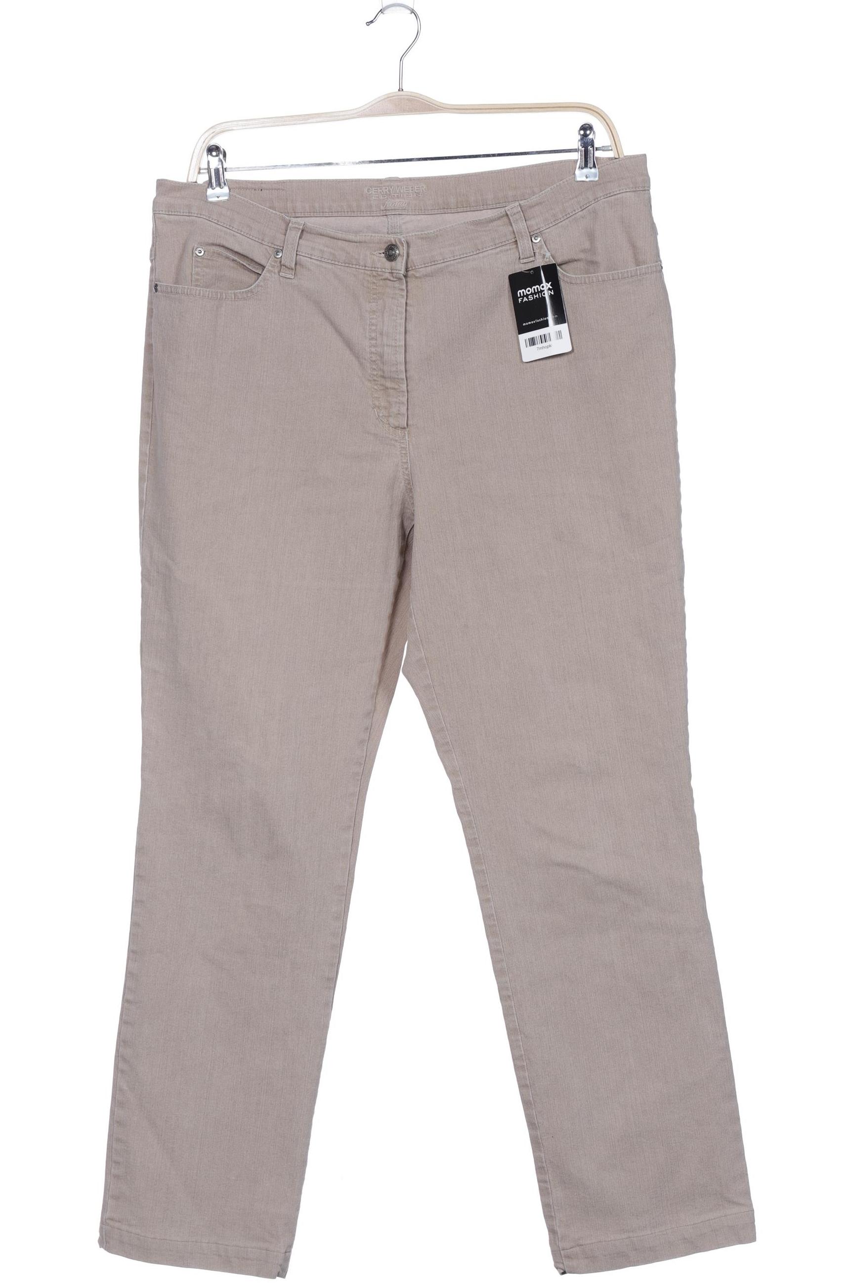 

Gerry Weber Damen Stoffhose, beige, Gr. 39