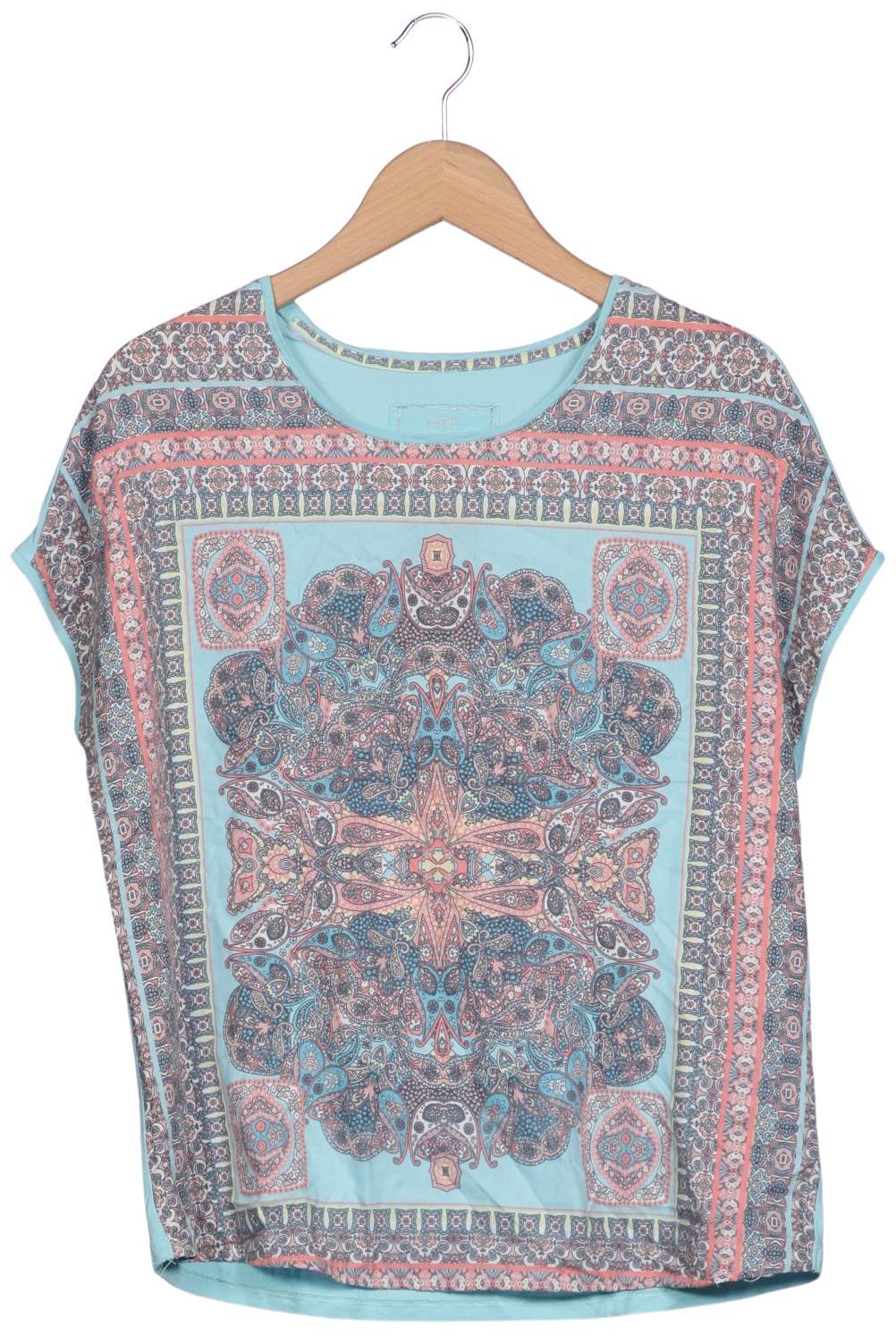 

Gerry Weber Damen T-Shirt, mehrfarbig, Gr. 38