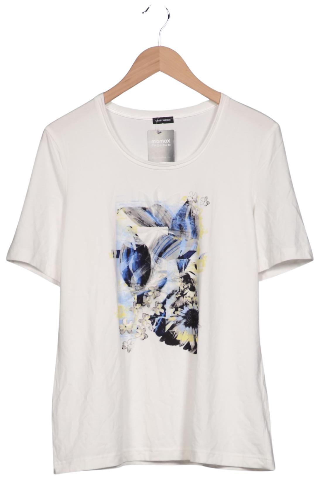

Gerry Weber Damen T-Shirt, weiß, Gr. 42