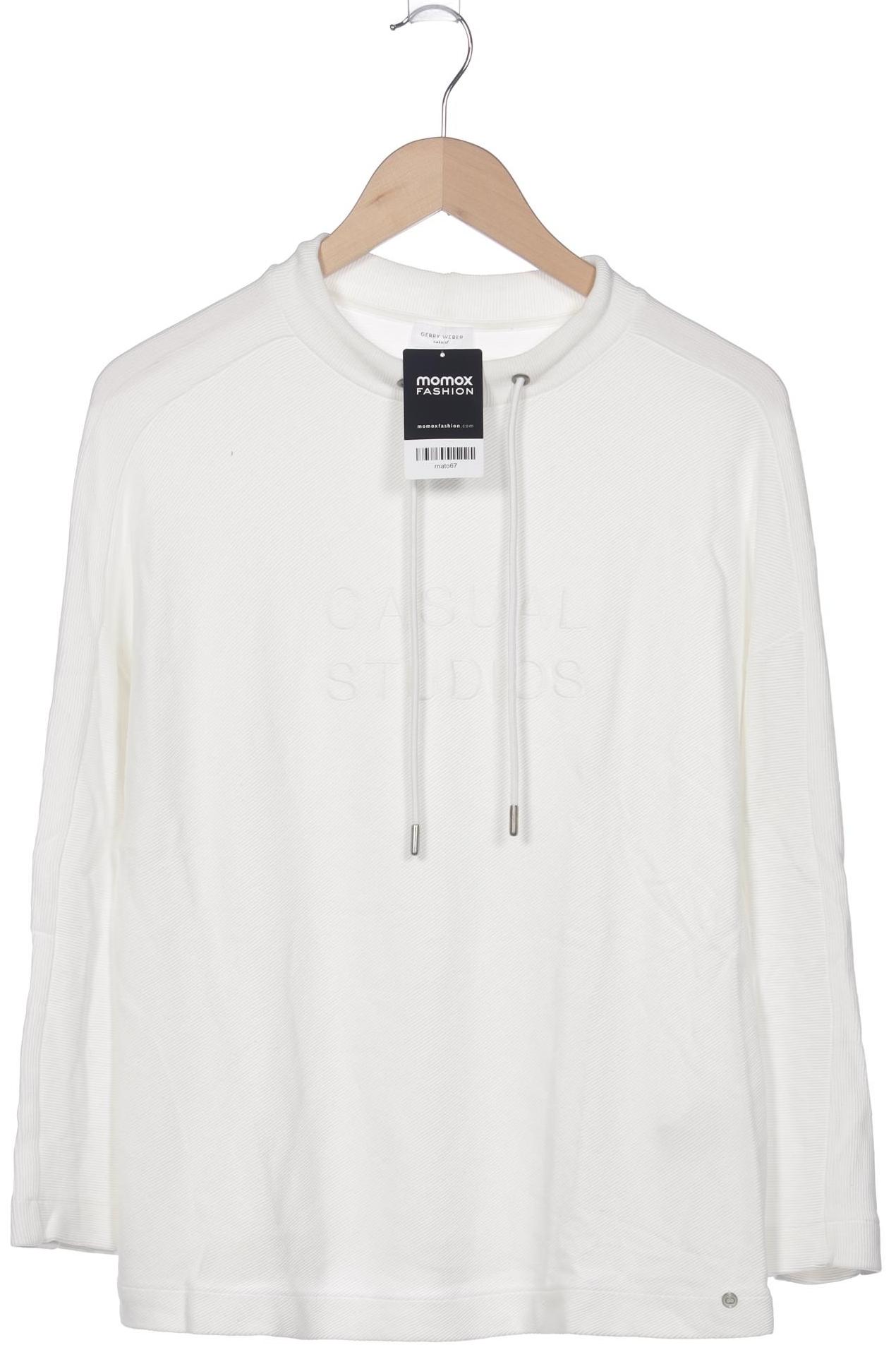 

Gerry Weber Damen Sweatshirt, weiß, Gr. 44