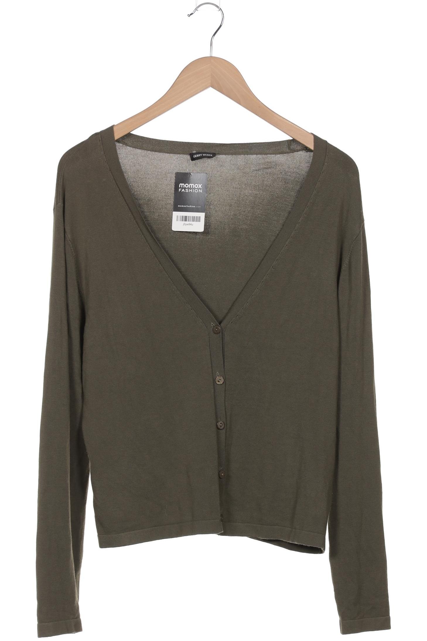 

Gerry Weber Damen Strickjacke, grün, Gr. 42