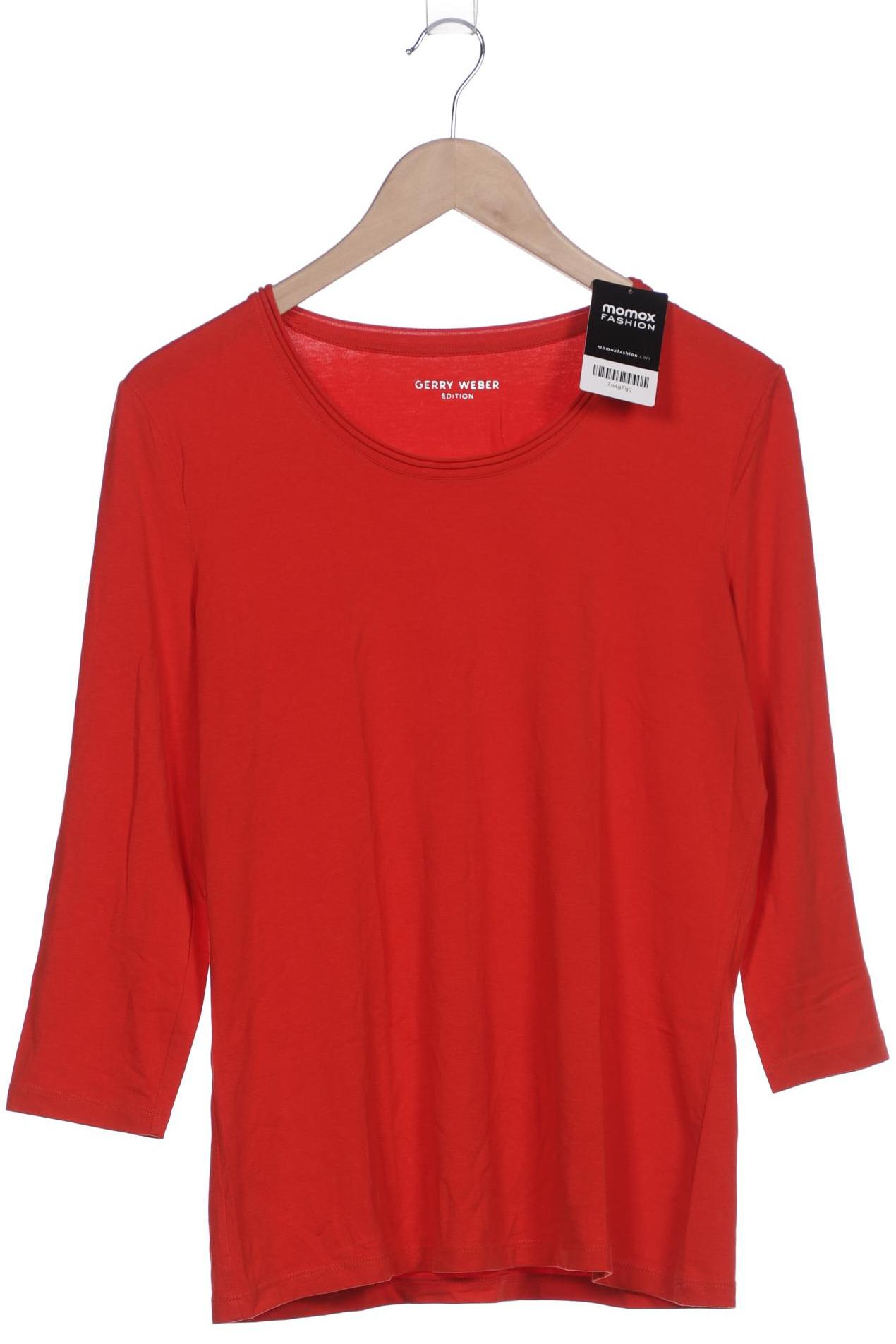 

Gerry Weber Damen Langarmshirt, rot, Gr. 38