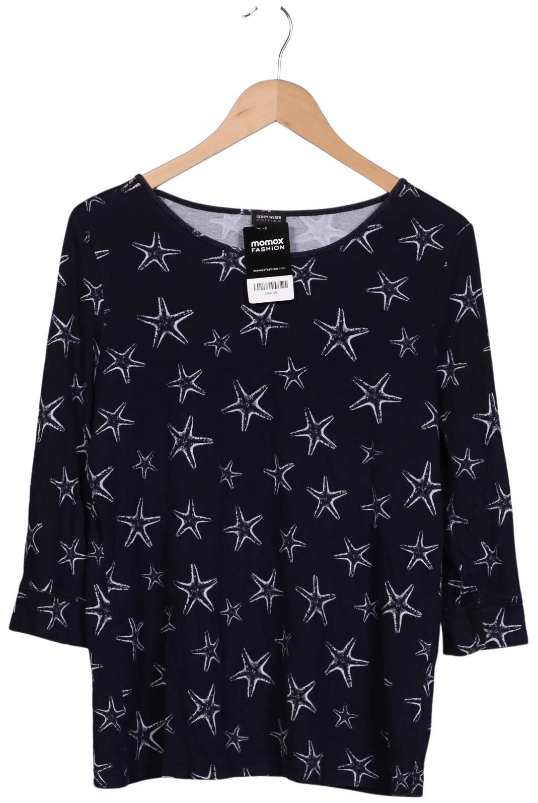 

Gerry Weber Damen Langarmshirt, marineblau, Gr. 44