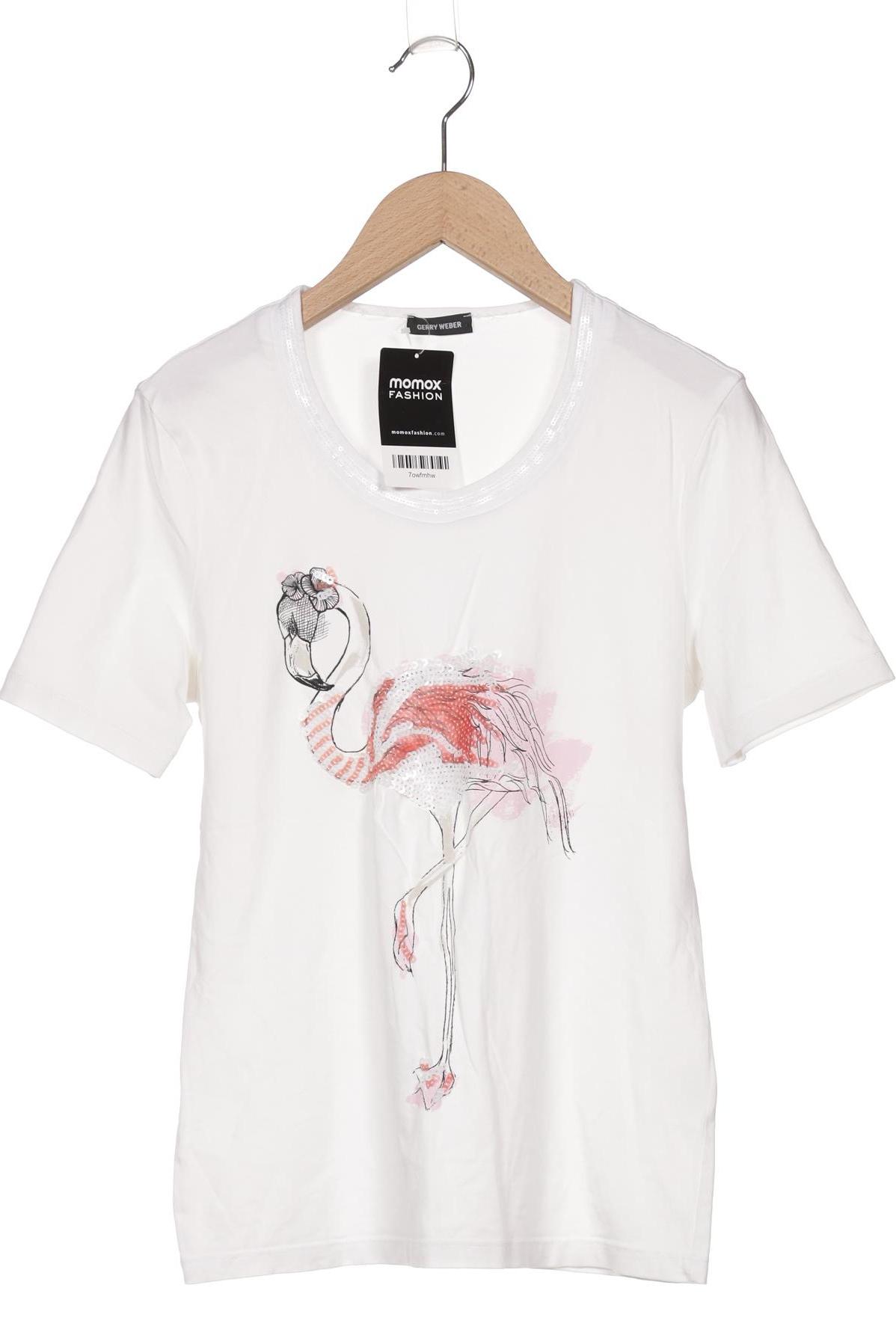 

Gerry Weber Damen T-Shirt, weiß, Gr. 36