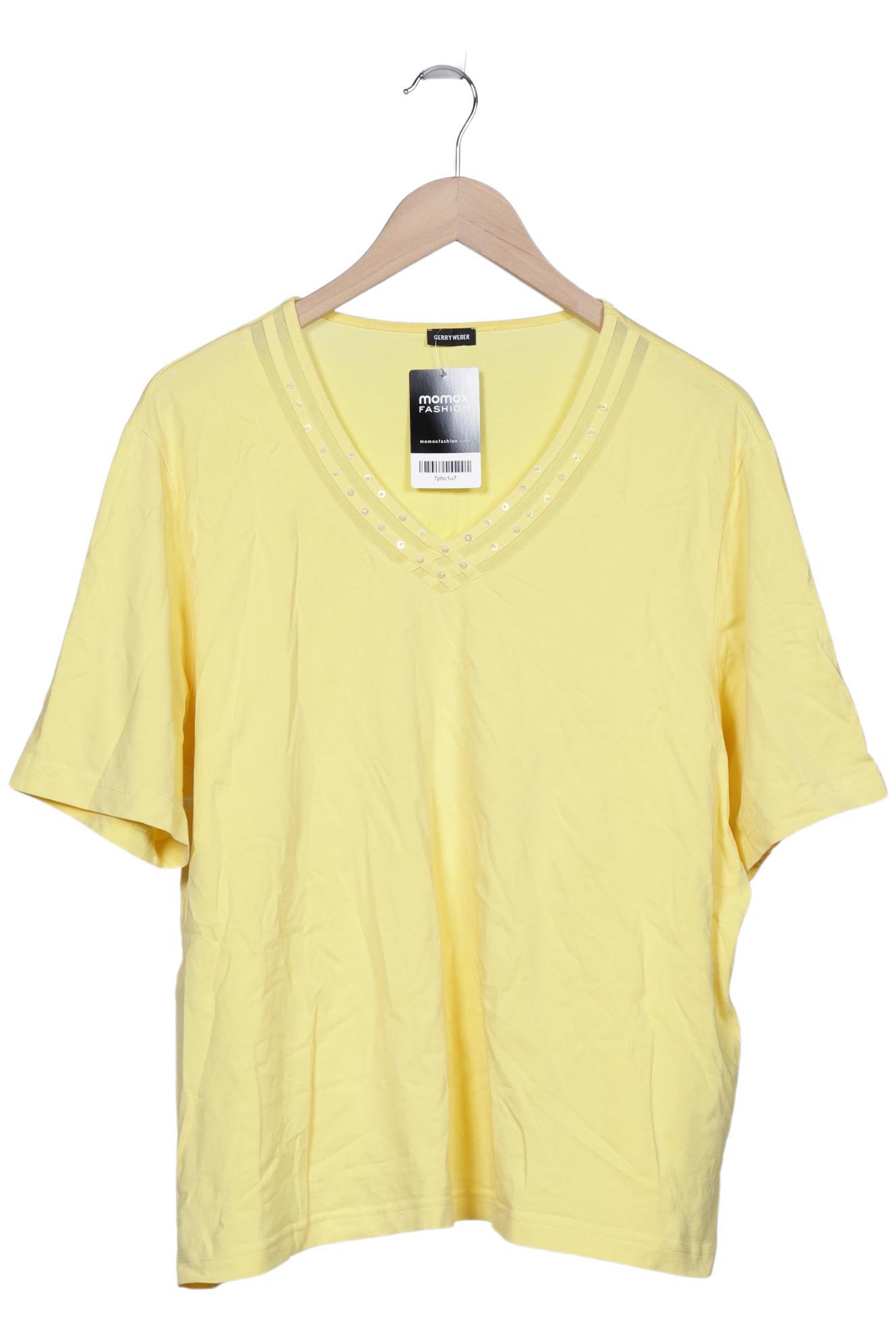 

Gerry Weber Damen T-Shirt, gelb, Gr. 48