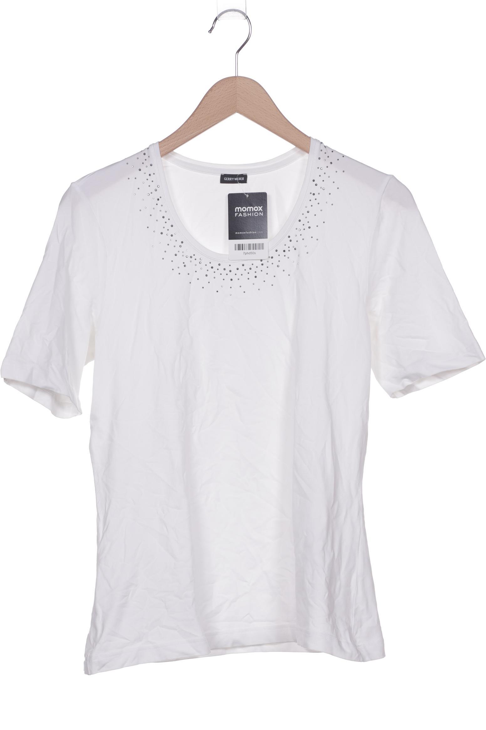 

Gerry Weber Damen T-Shirt, weiß, Gr. 42