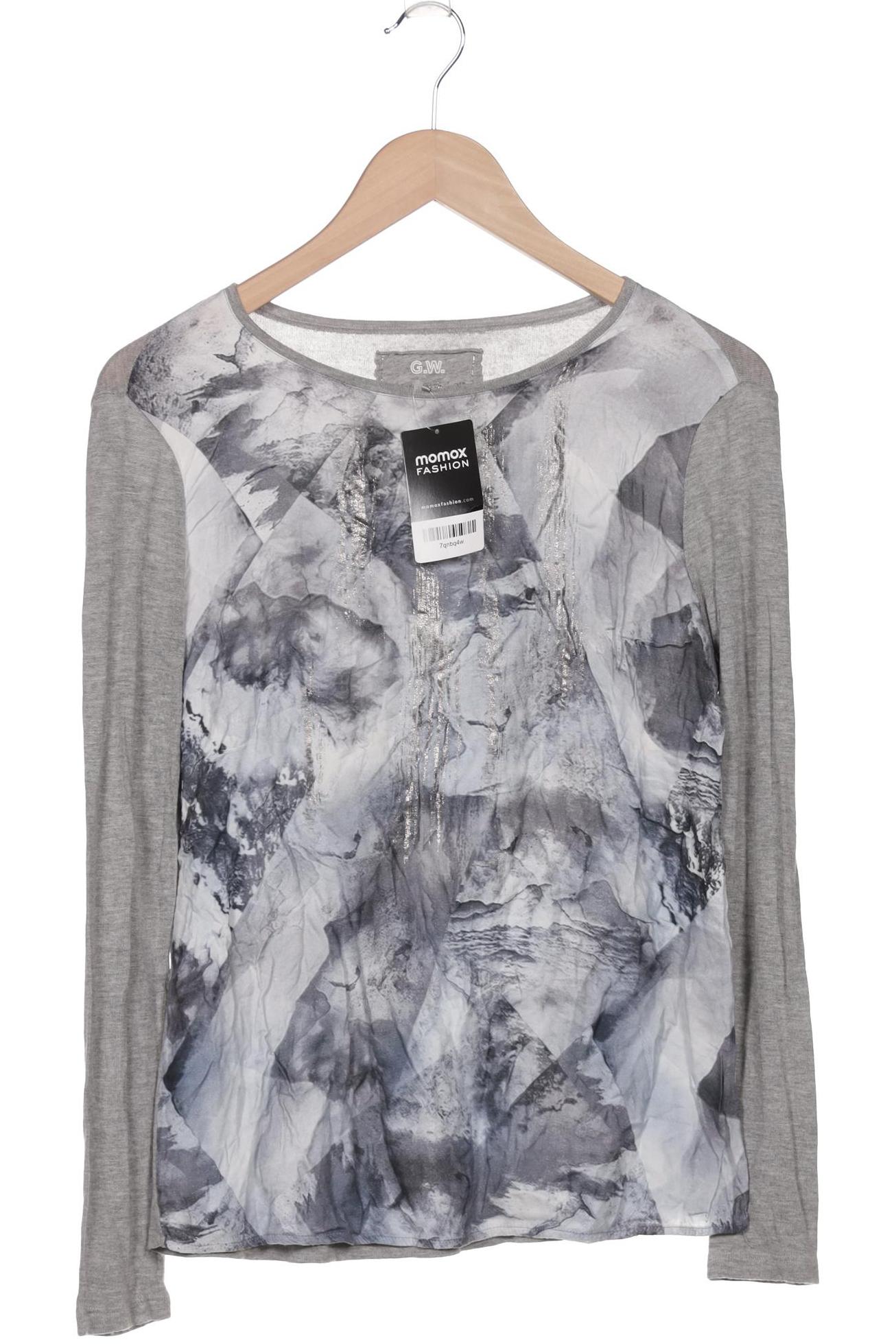 

Gerry Weber Damen Langarmshirt, grau, Gr. 38