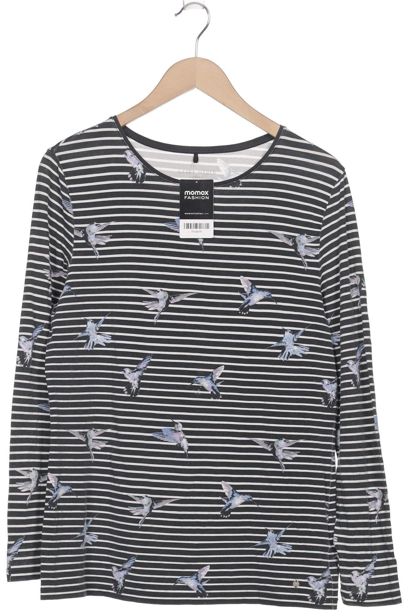 

Gerry Weber Damen Langarmshirt, schwarz, Gr. 42