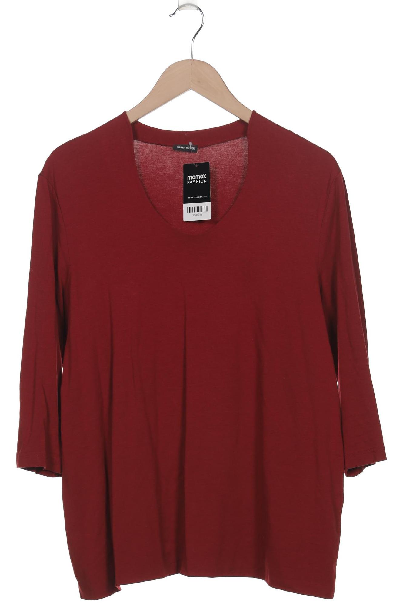 

Gerry Weber Damen Langarmshirt, rot, Gr. 48