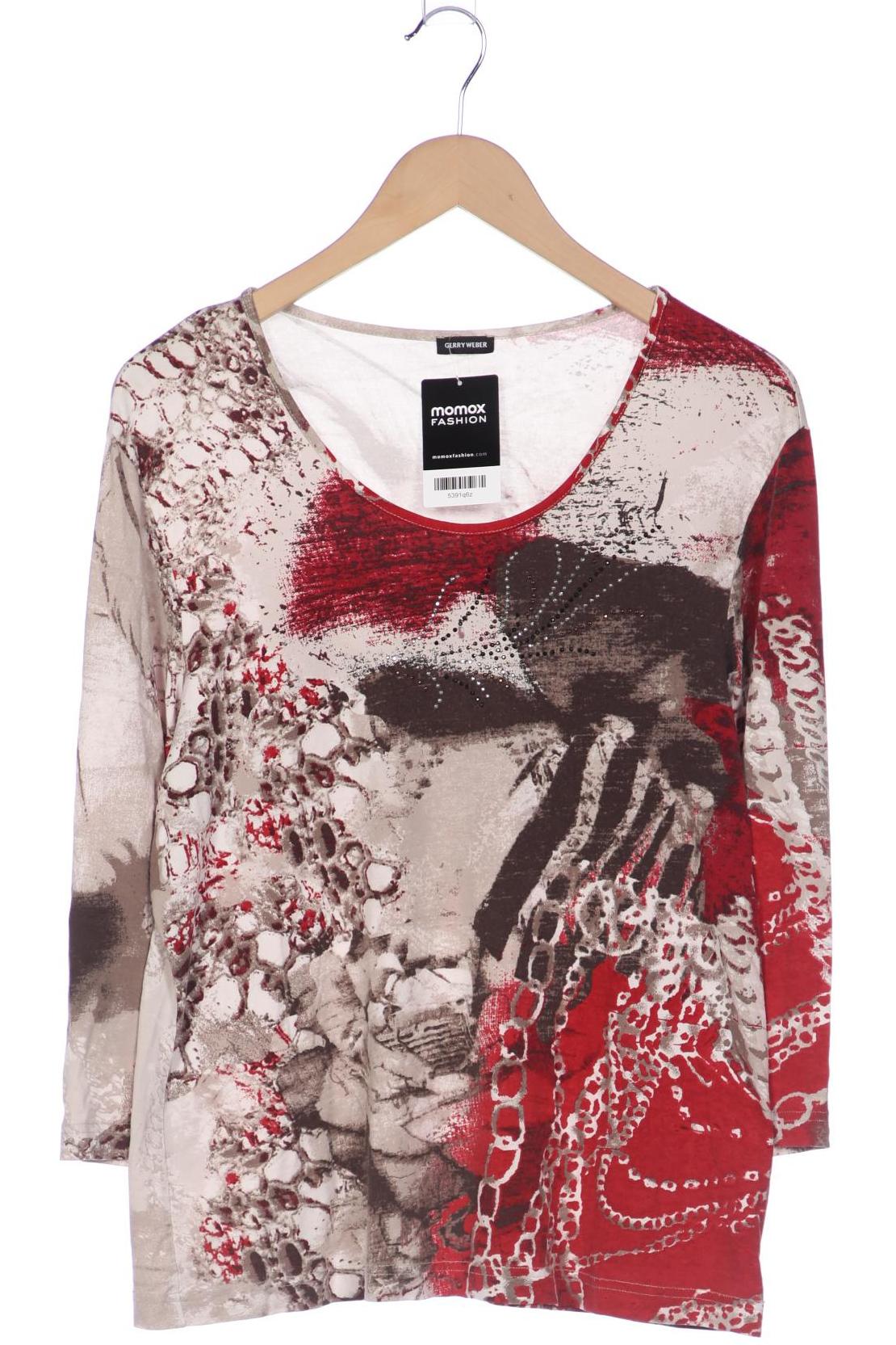 

Gerry Weber Damen Langarmshirt, rot, Gr. 42