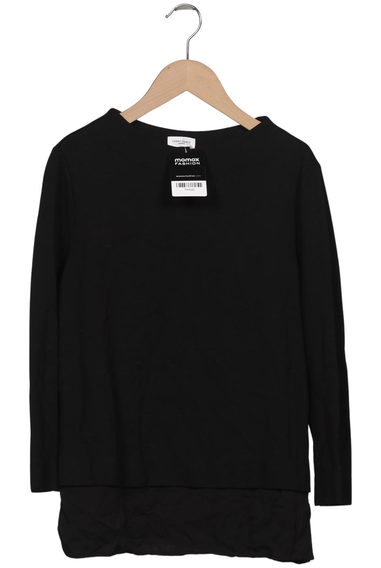 

Gerry Weber Damen Langarmshirt, schwarz, Gr. 36