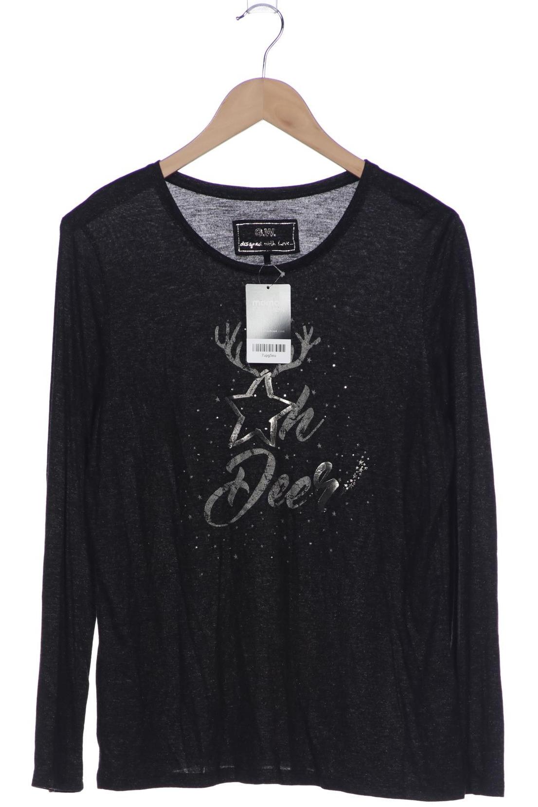 

Gerry Weber Damen Langarmshirt, grau, Gr. 40