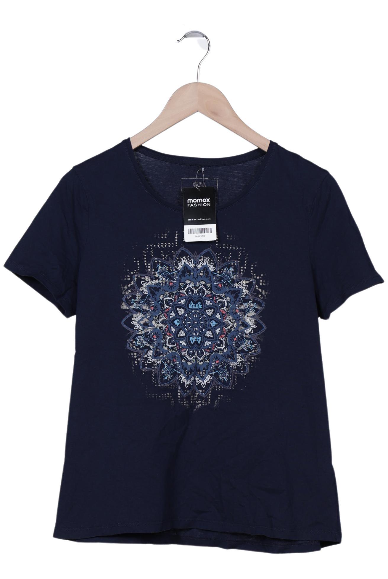 

Gerry Weber Damen T-Shirt, marineblau, Gr. 40