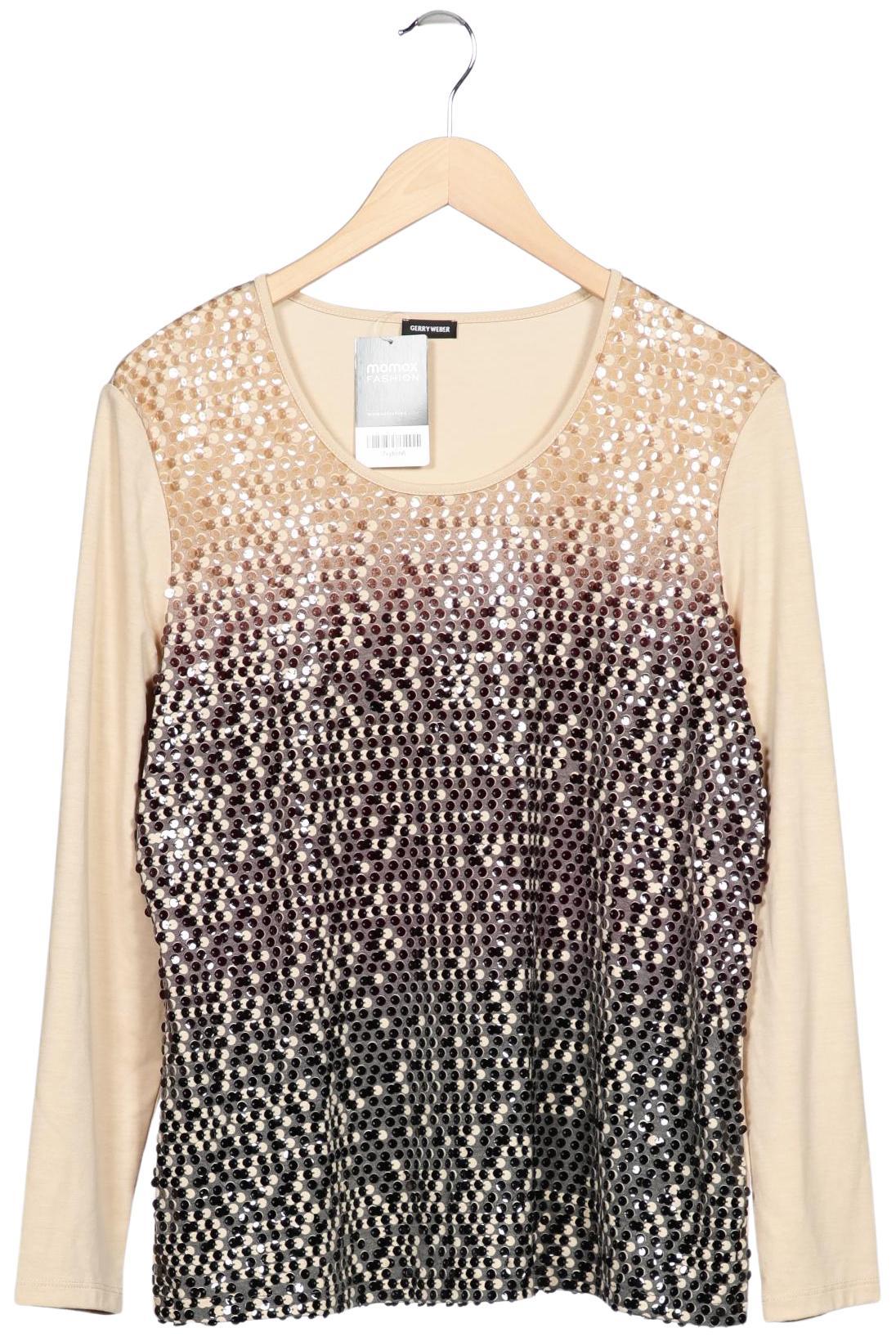 

Gerry Weber Damen Langarmshirt, beige, Gr. 44