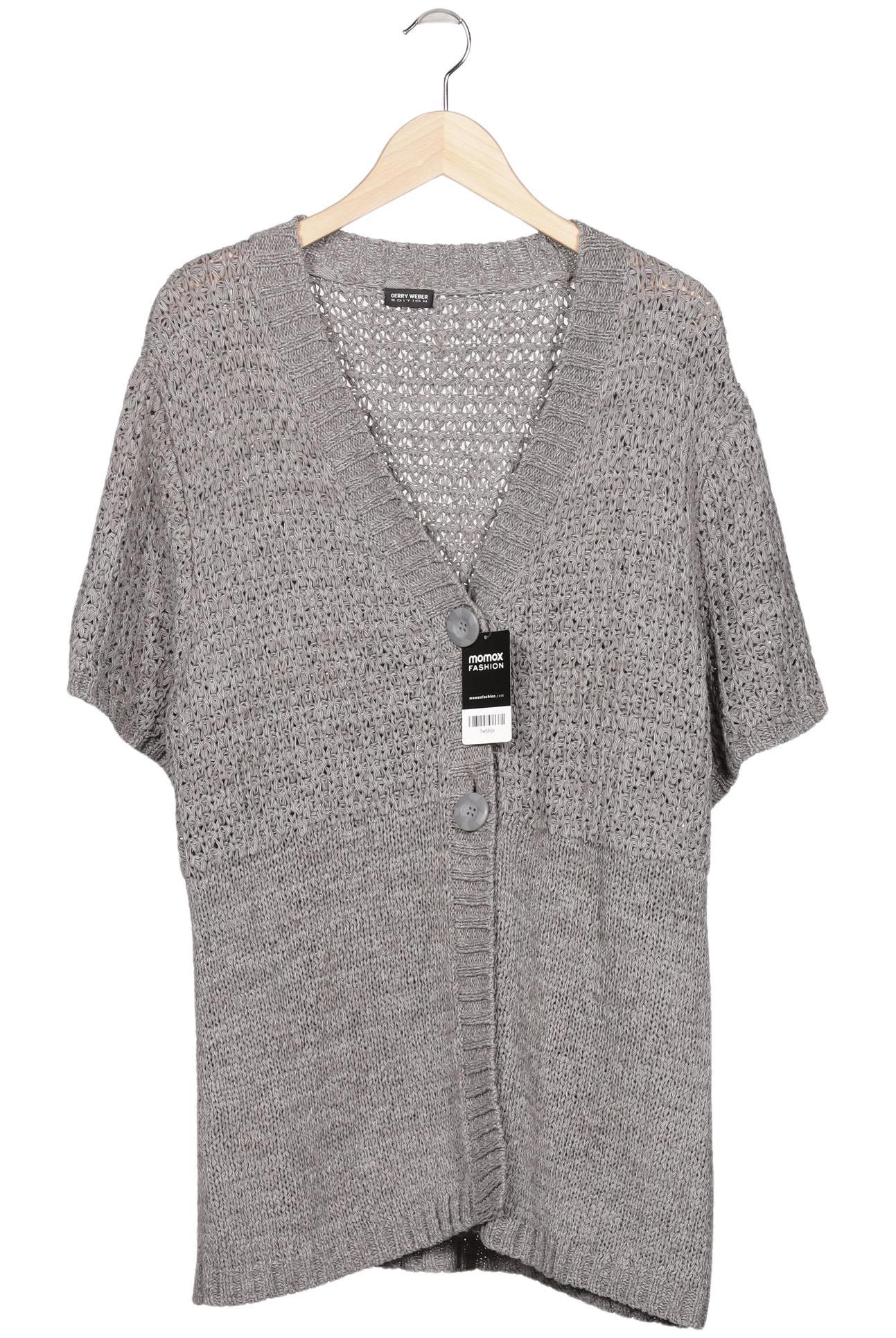 

Gerry Weber Damen Strickjacke, grau, Gr. 48